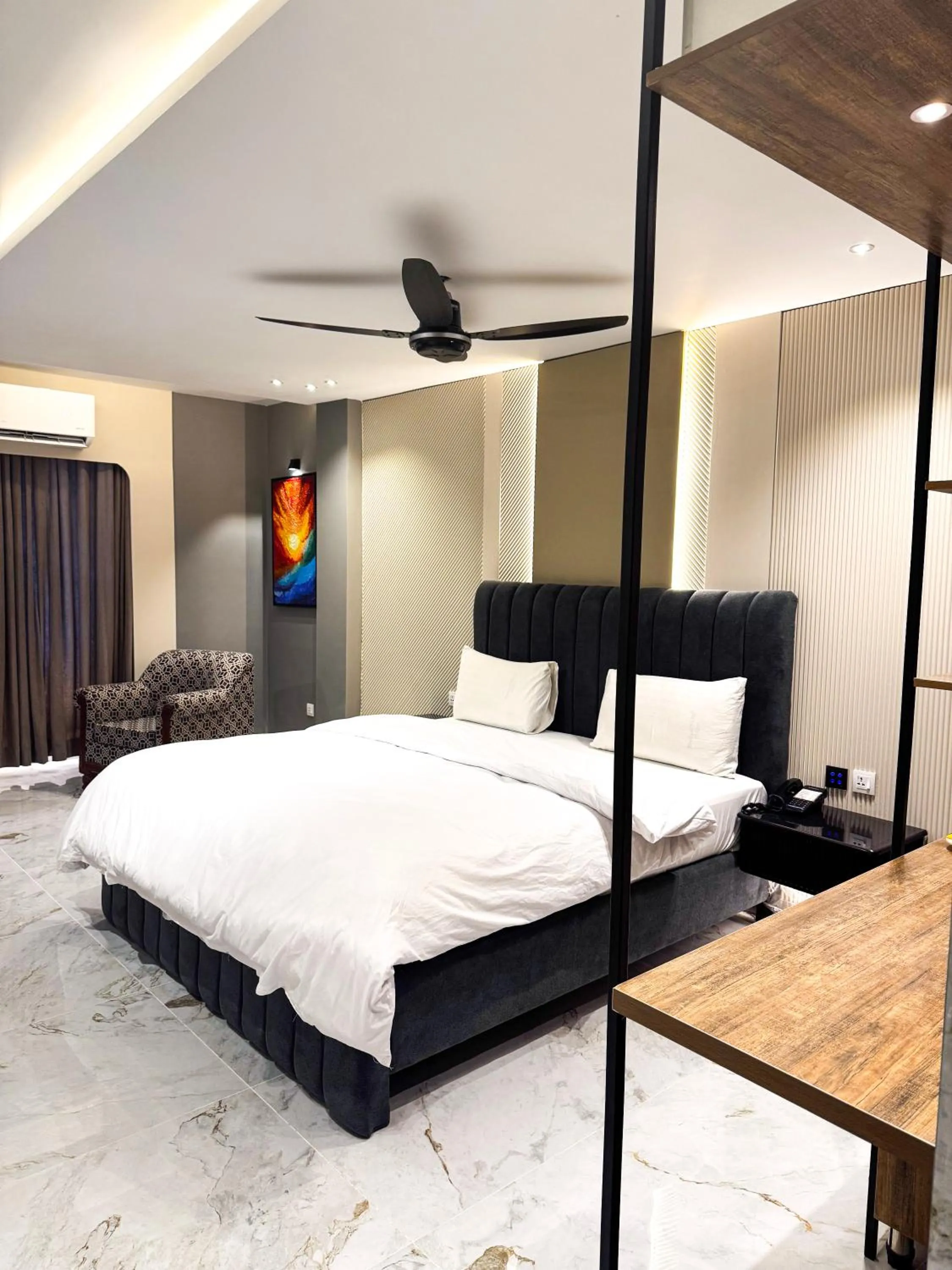 Bed in Metropole Hotel