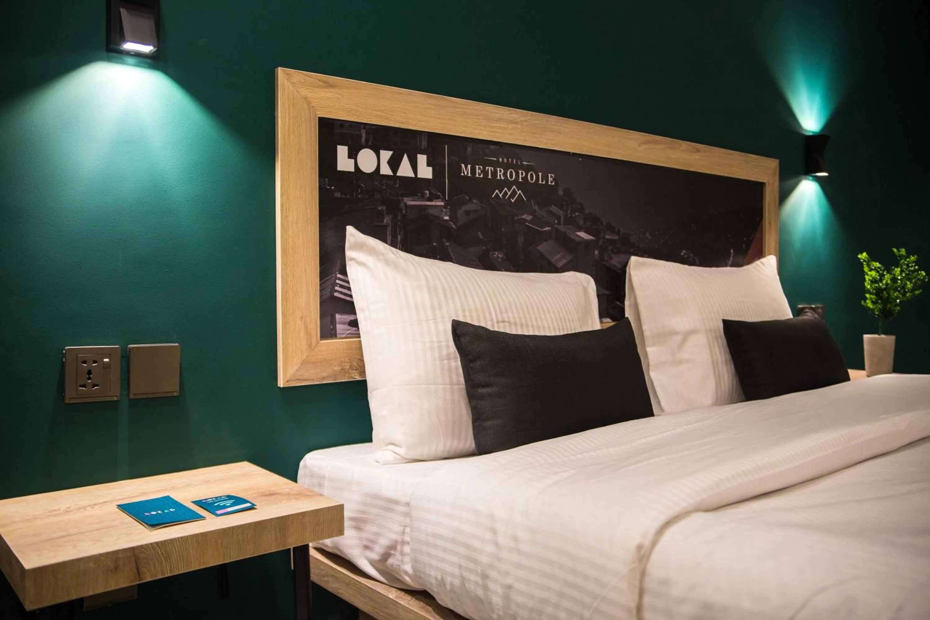 Bed in Metropole Hotel