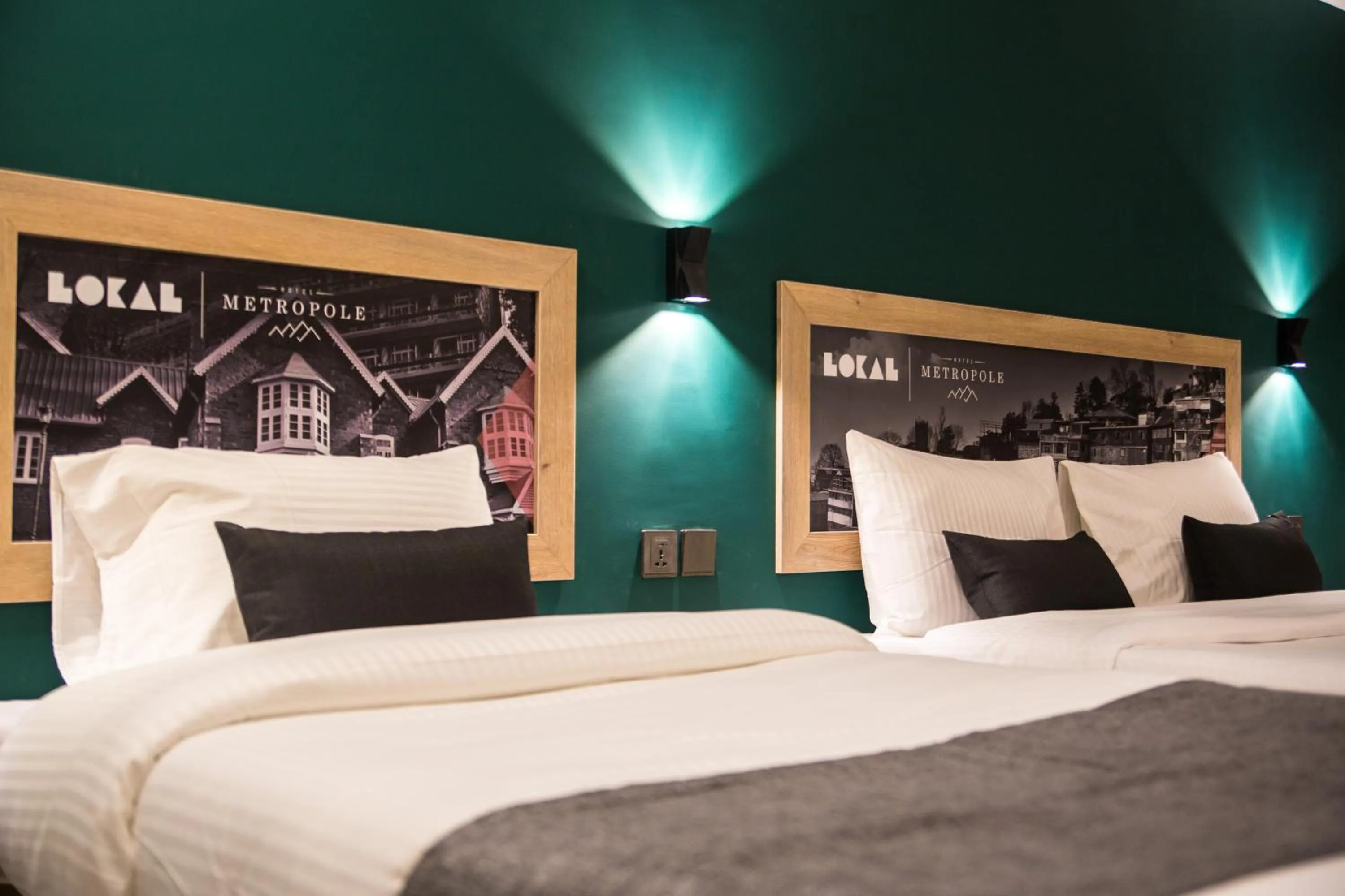 Bed in Metropole Hotel