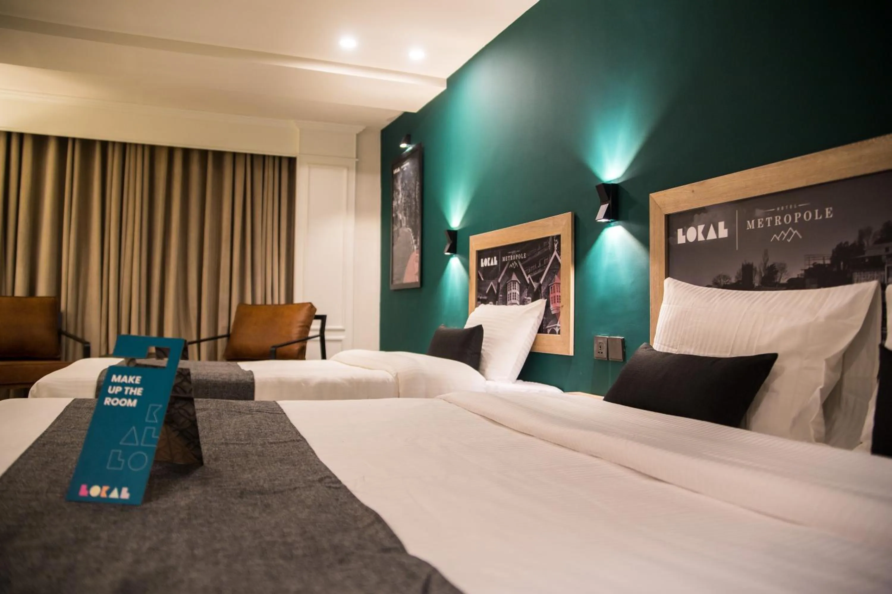 Bed in Metropole Hotel