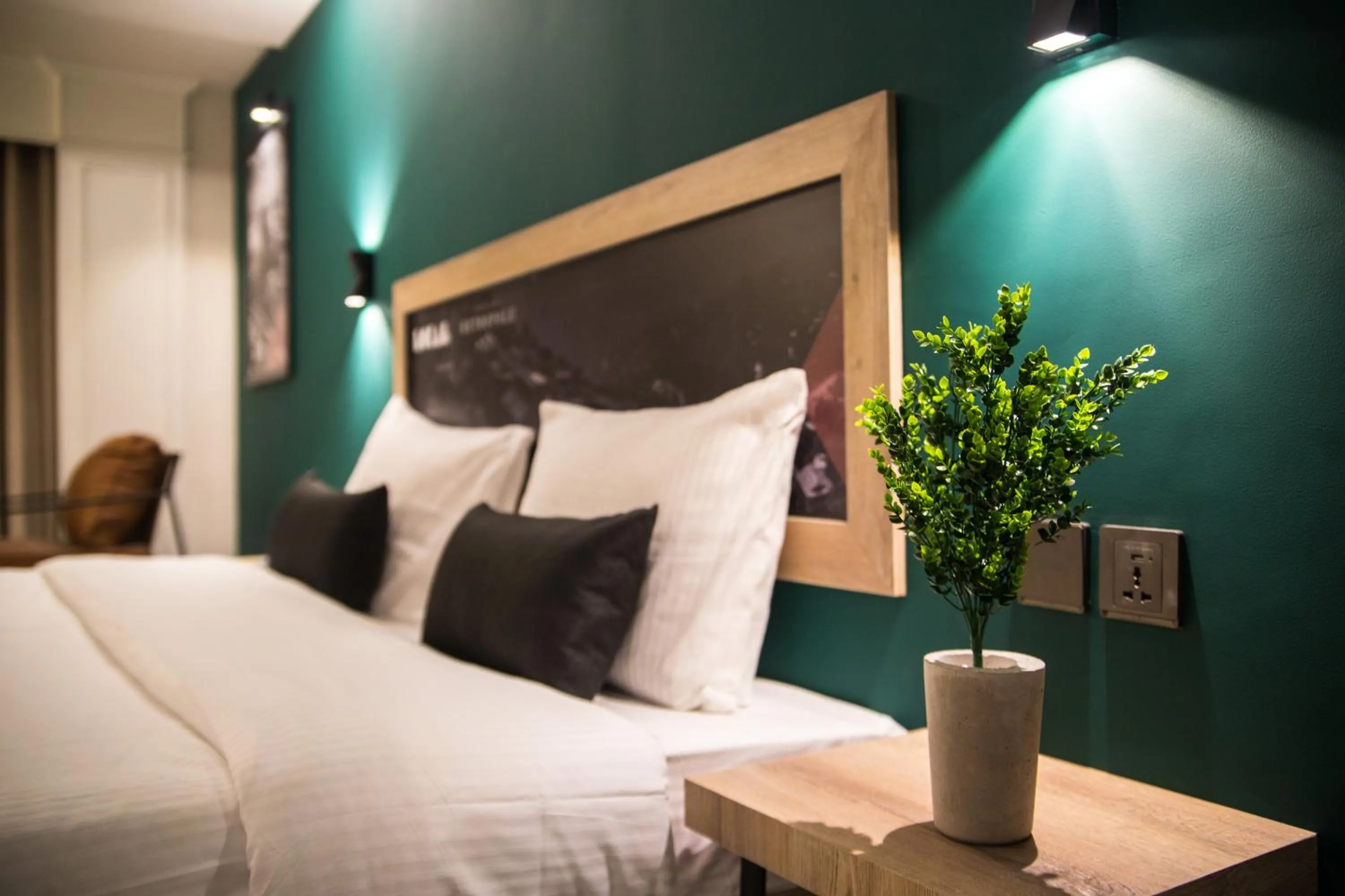 Bed in Metropole Hotel