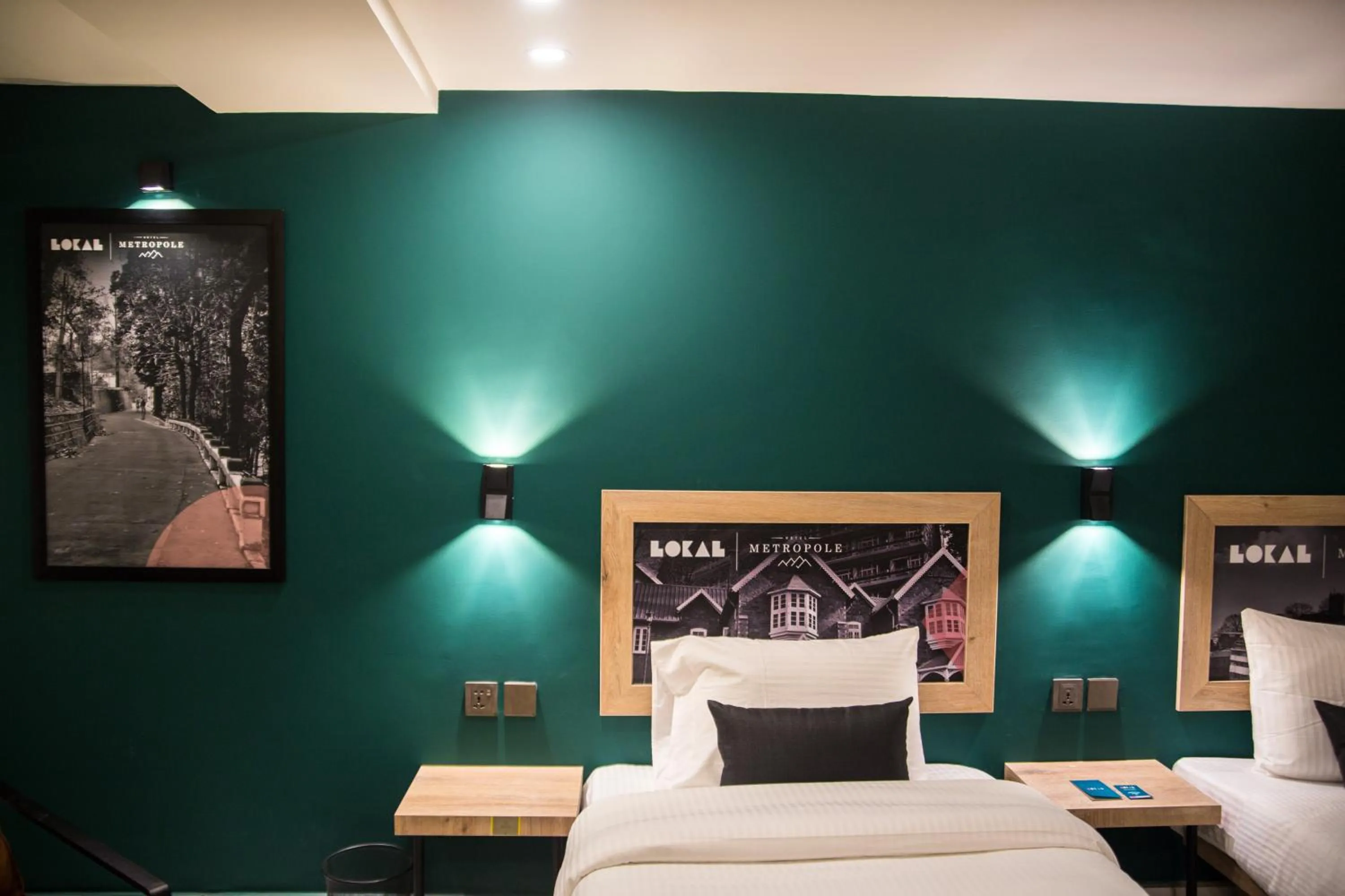 Bed in Metropole Hotel