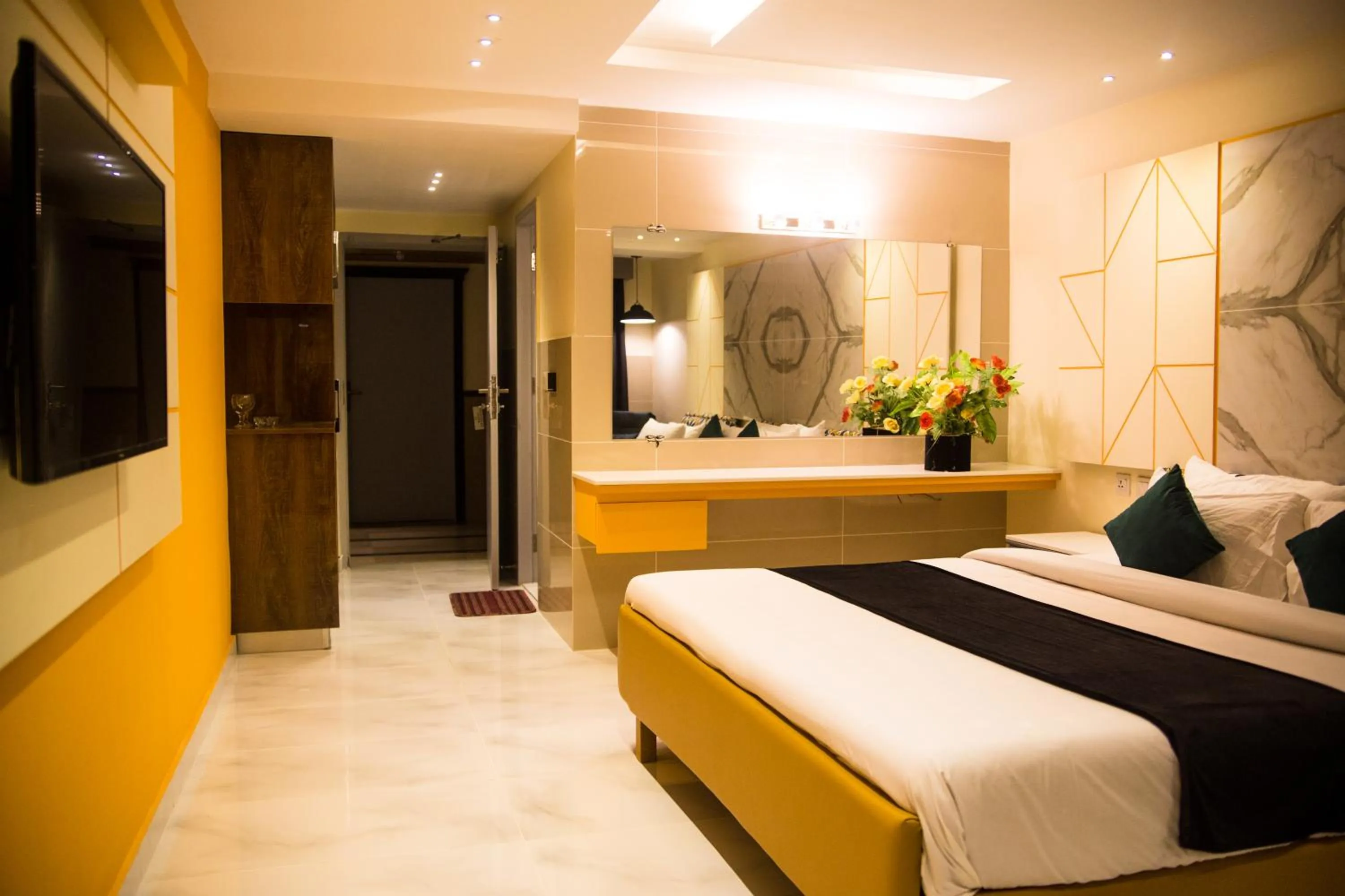 Bed in Metropole Hotel