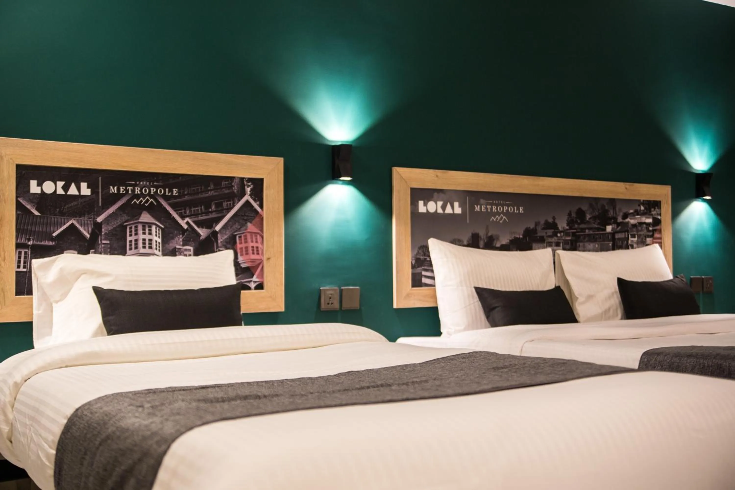 Bed in Metropole Hotel