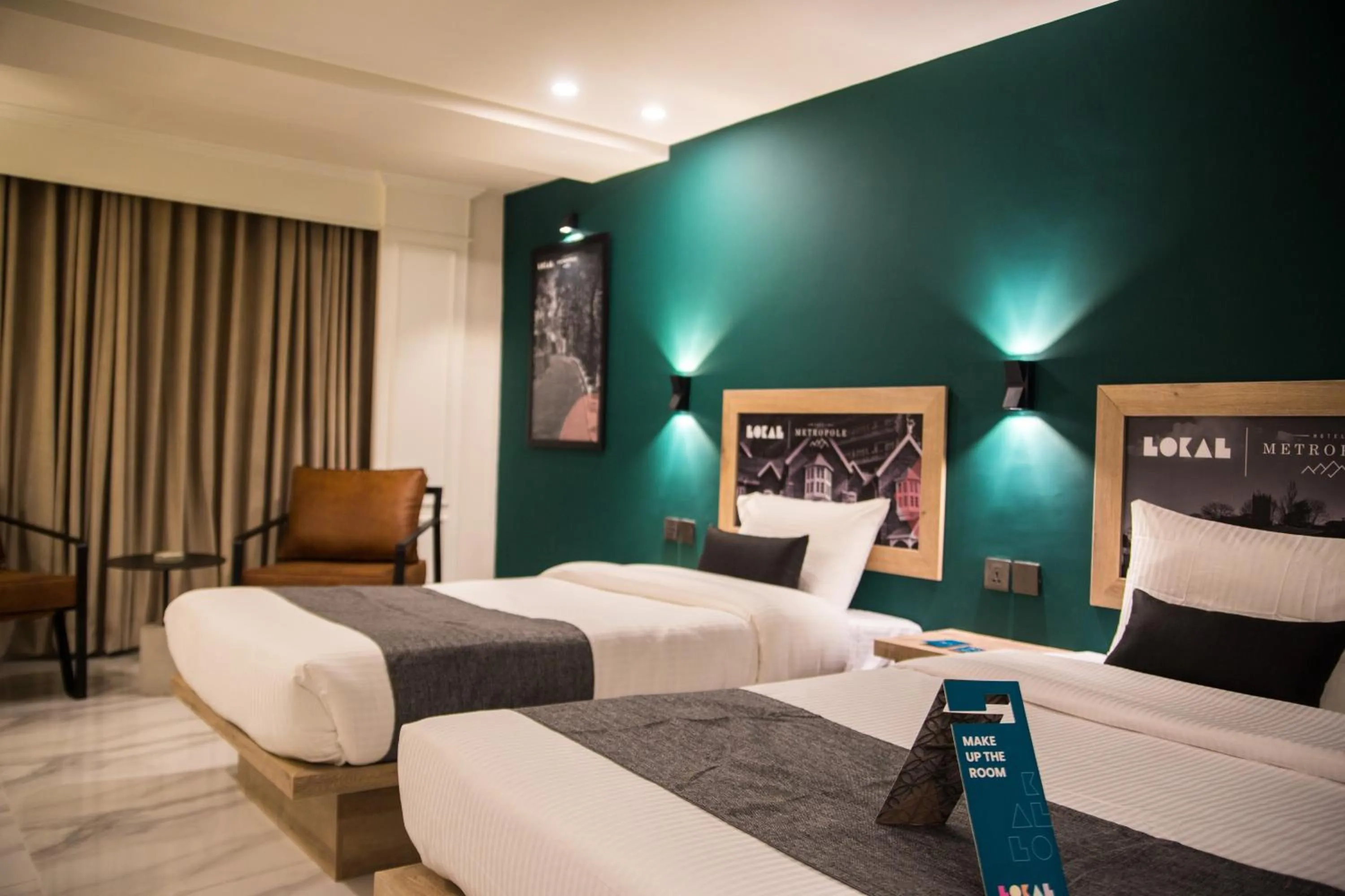 Bed in Metropole Hotel