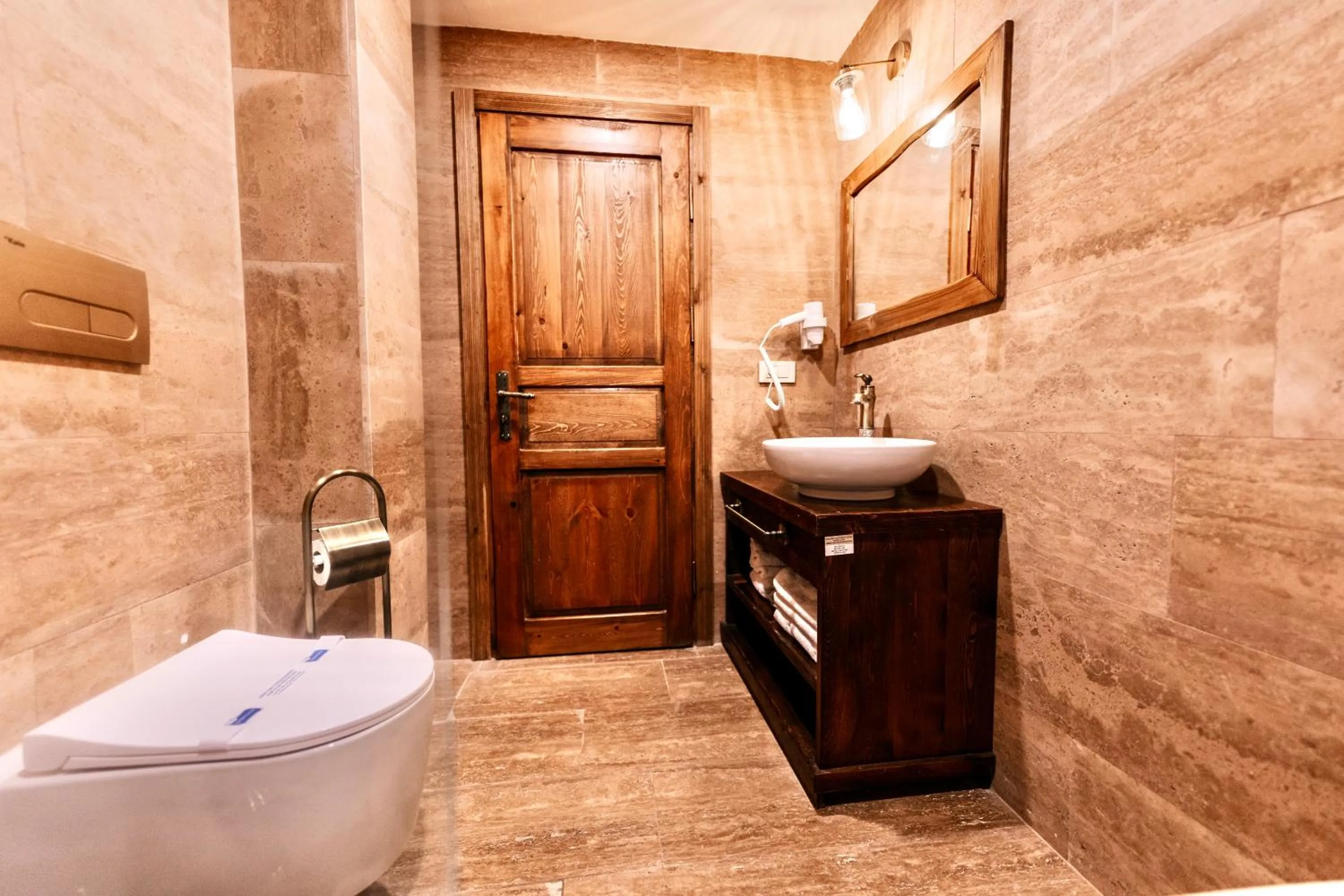 Shower in Flavia Cappadocia Hotel