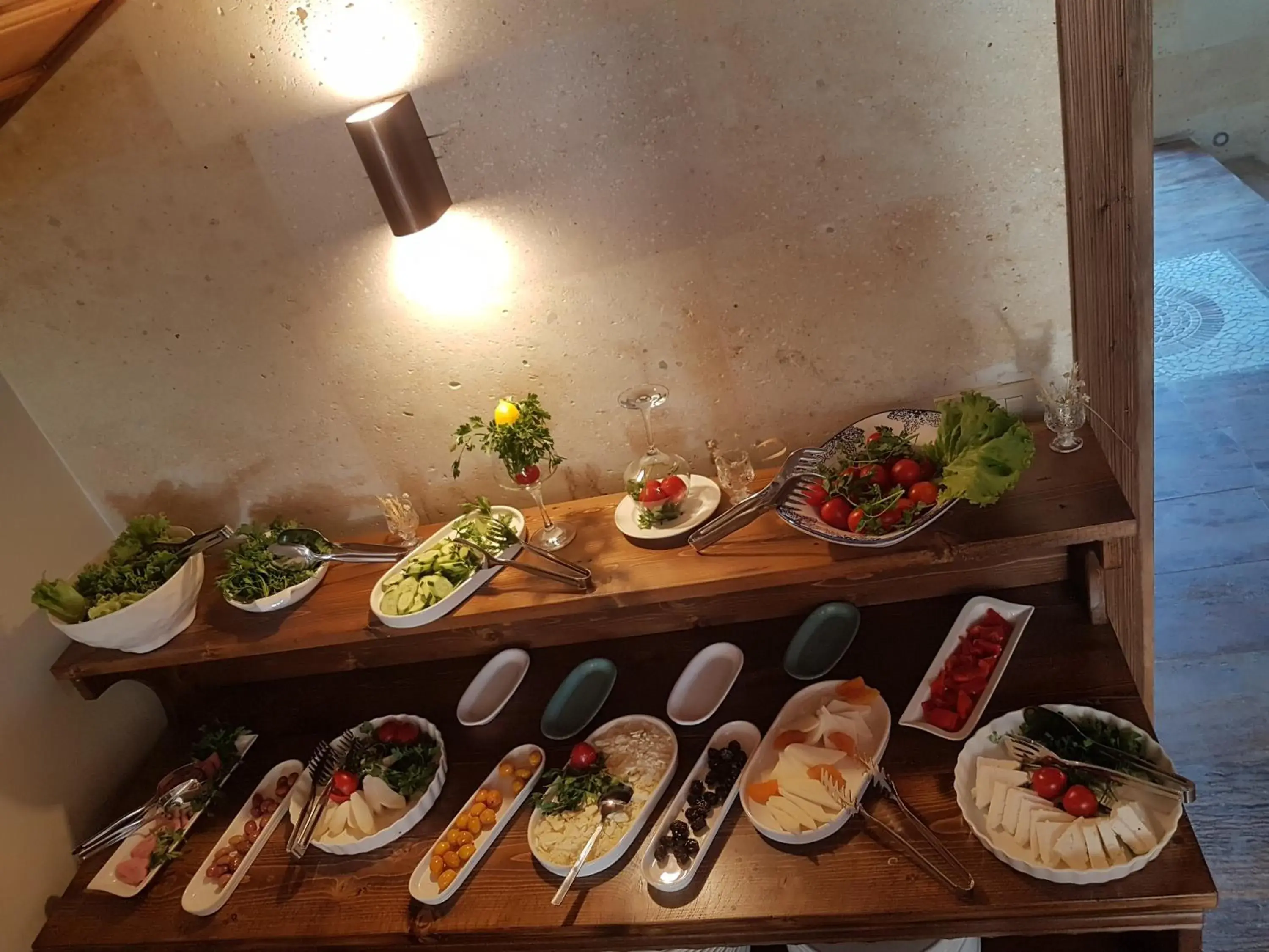 Buffet breakfast in Flavia Cappadocia Hotel Buffet breakfast in Flavia Cappadocia Hotel