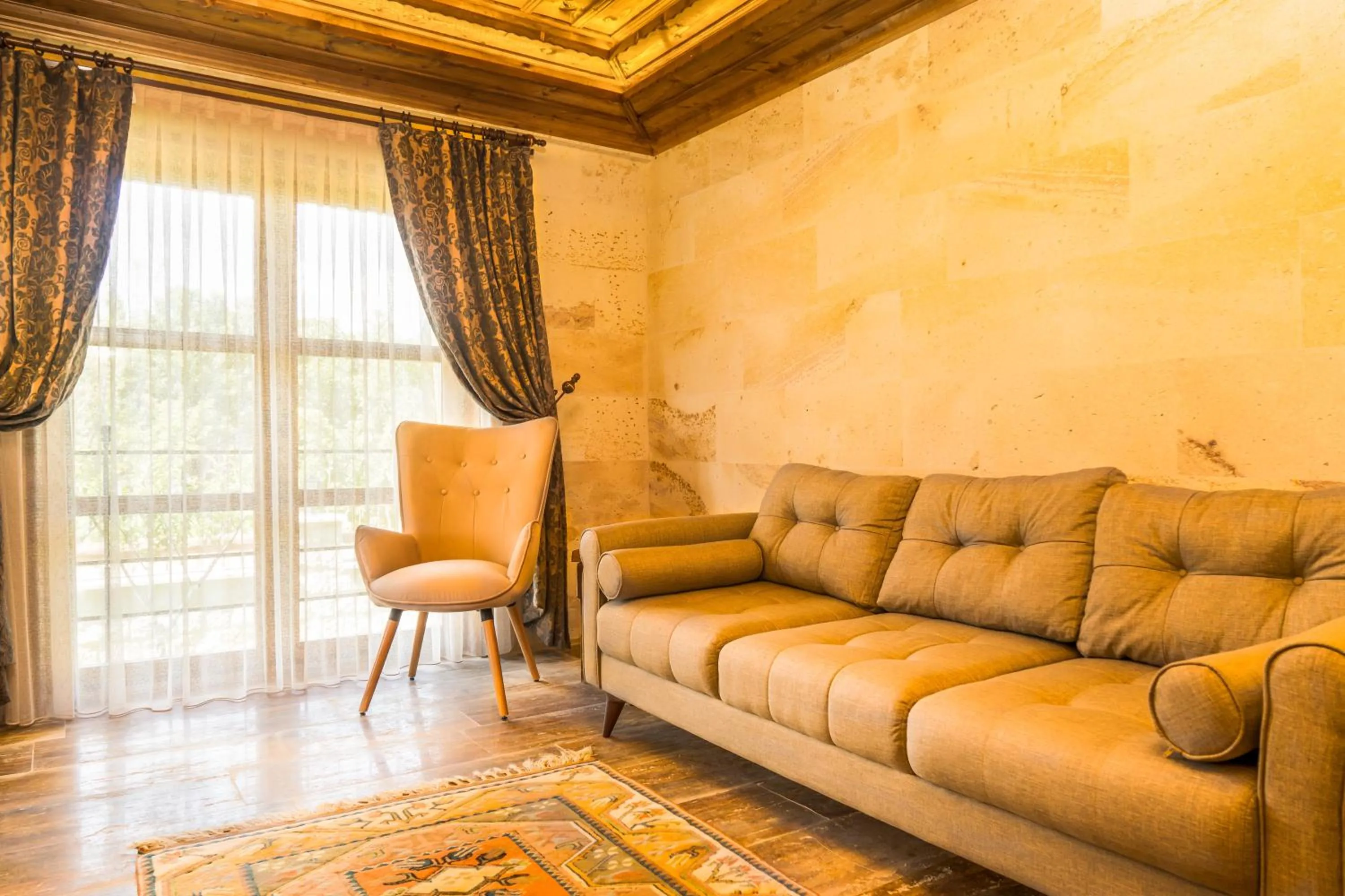 Seating area in Flavia Cappadocia Hotel
