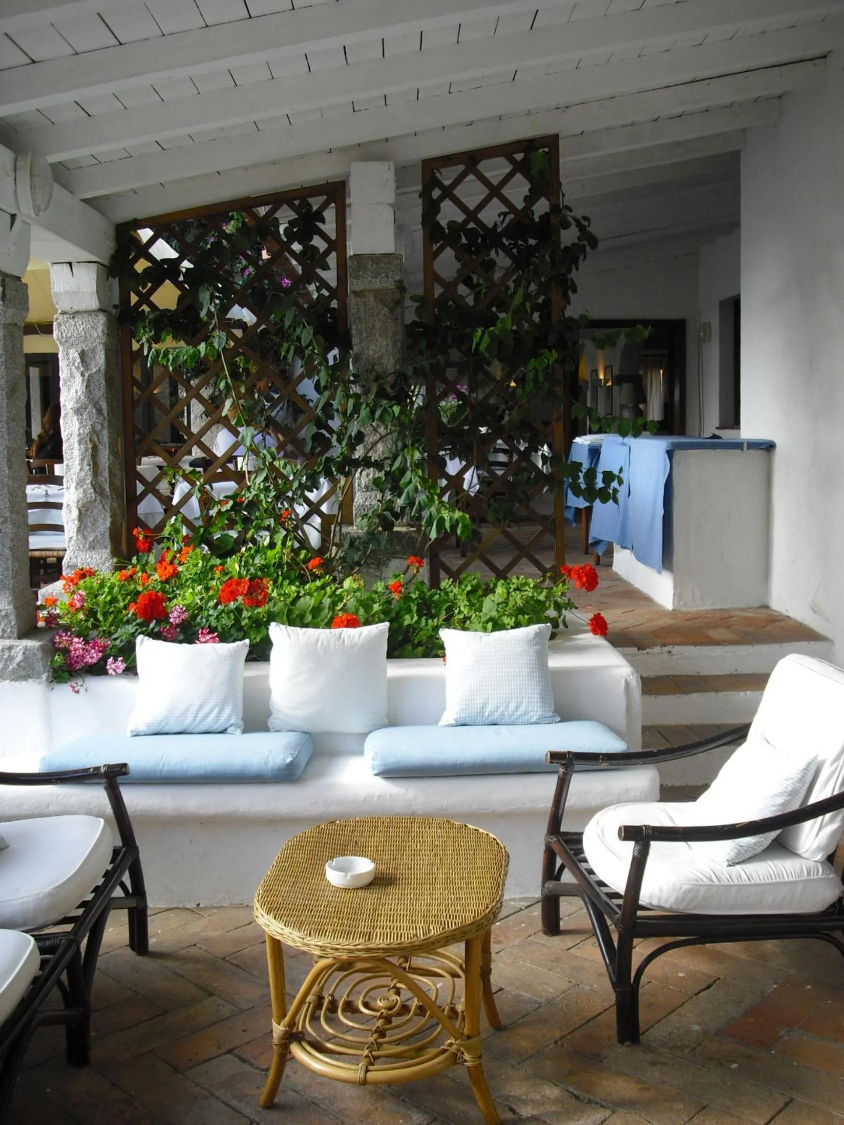 Patio in IHR Hotel San Paolo