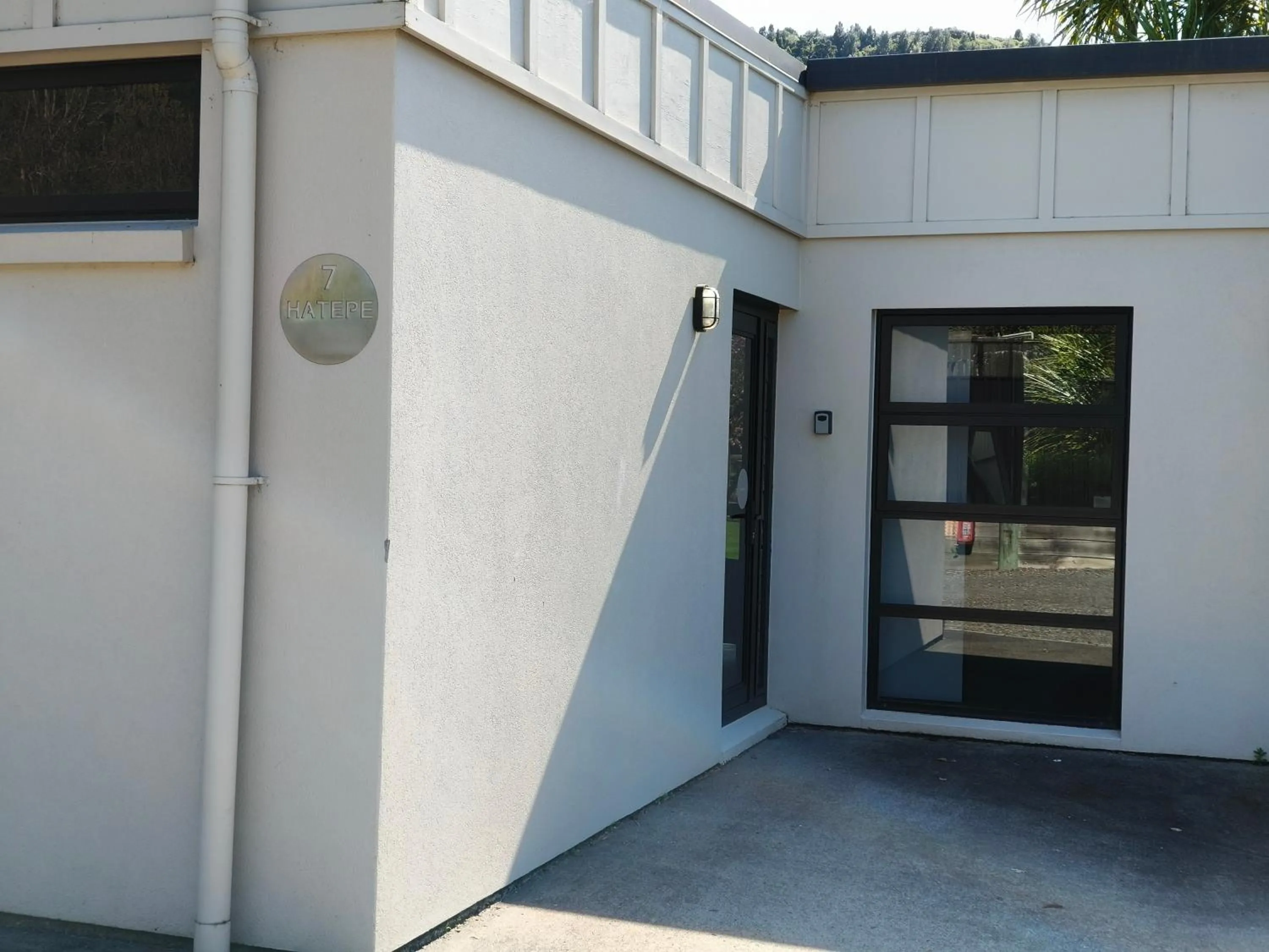 Facade/entrance in Braxmere Lodge