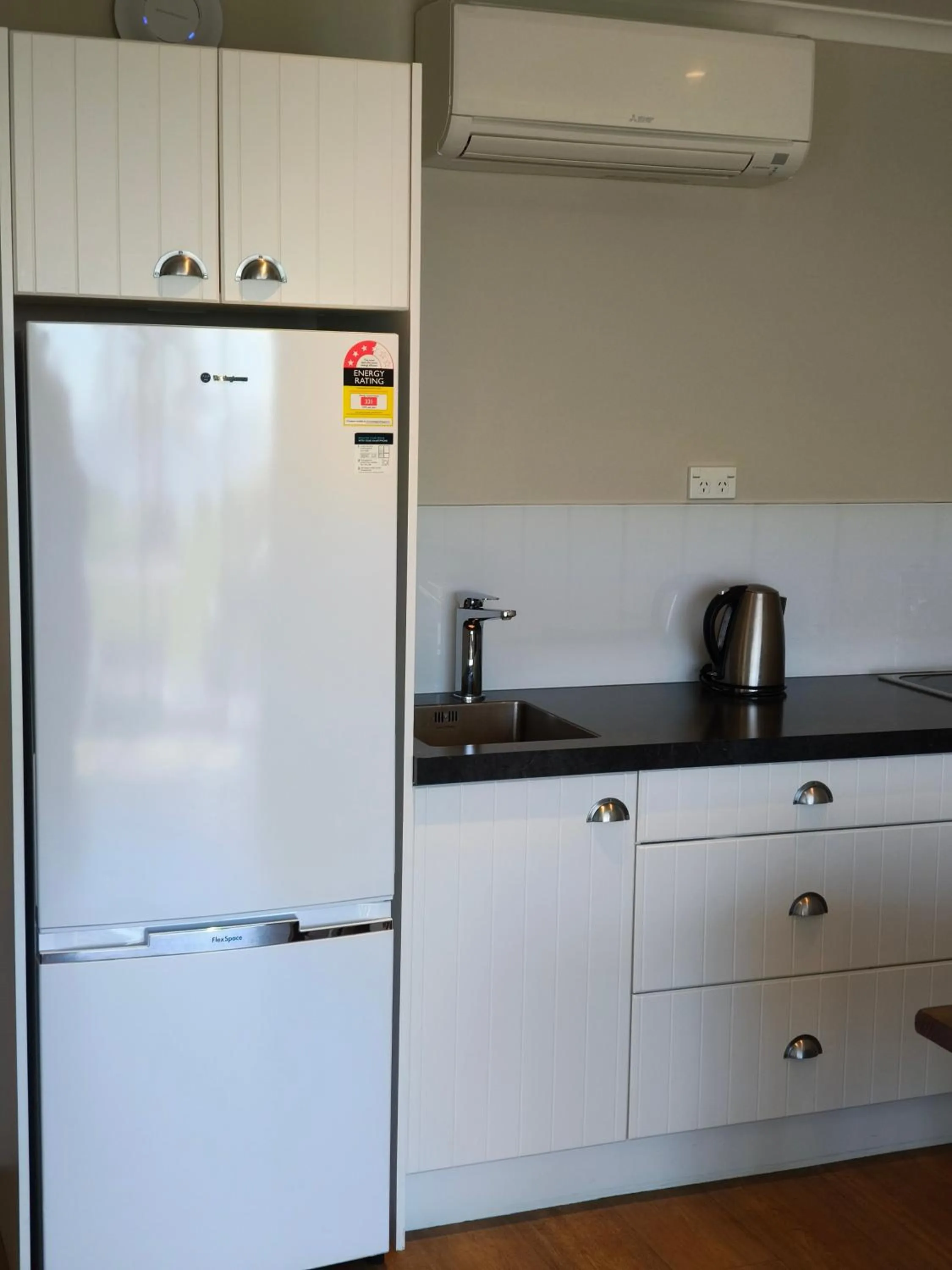 Kitchen or kitchenette in Braxmere Lodge