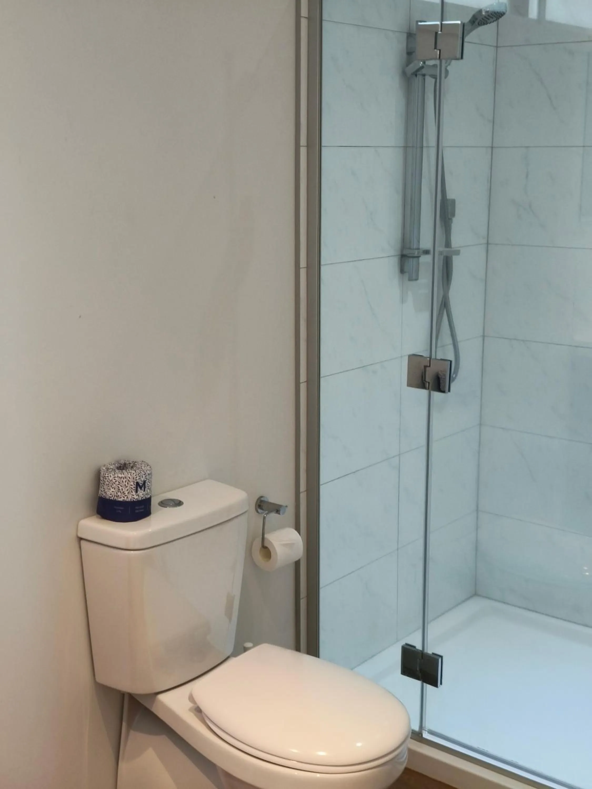 Shower in Braxmere Lodge