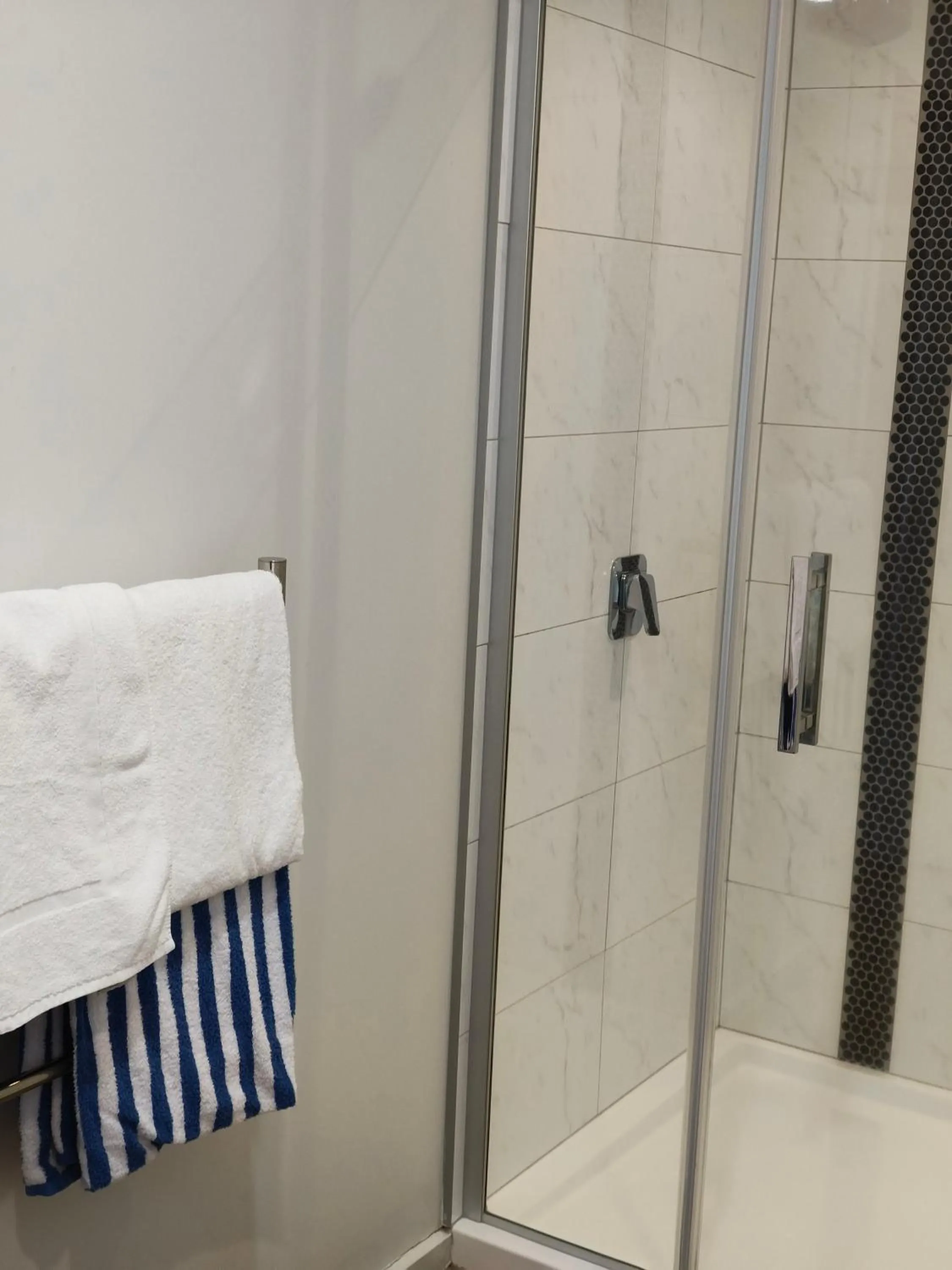 Shower in Braxmere Lodge