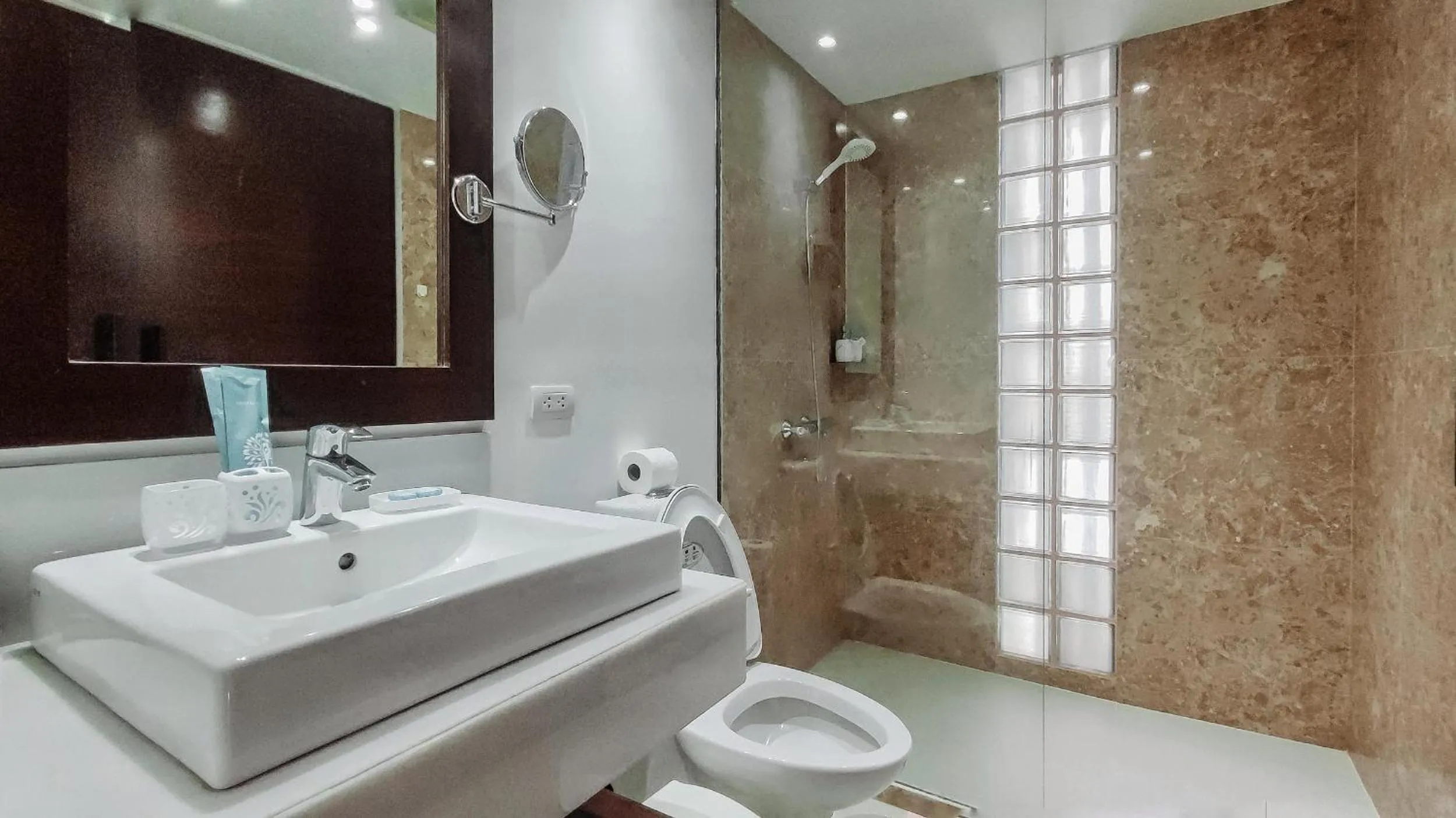 Shower in Casuarina Shores Apartment - SHA Plus