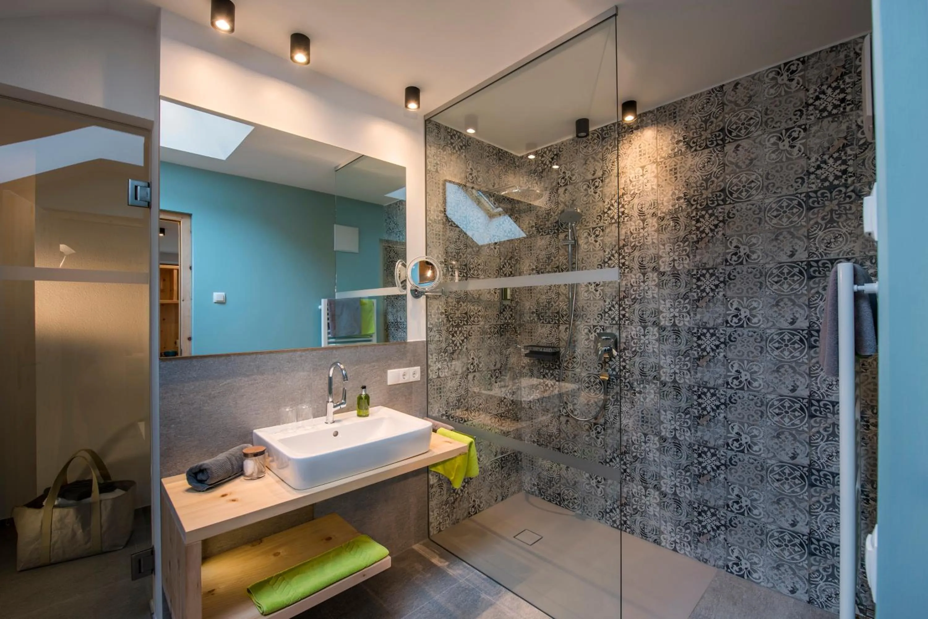 Bathroom in Naturhotel Saalerwirt