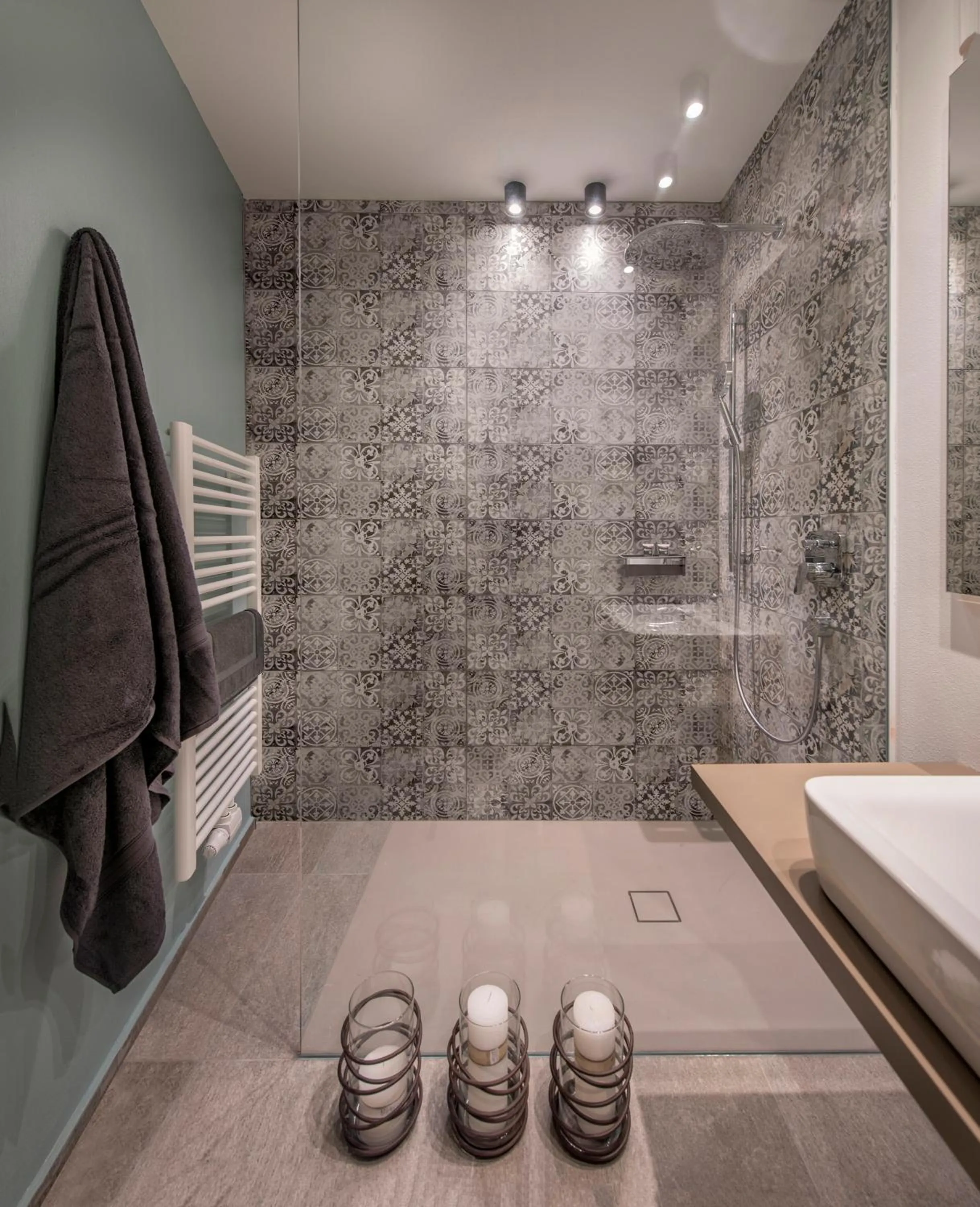 Bathroom in Naturhotel Saalerwirt