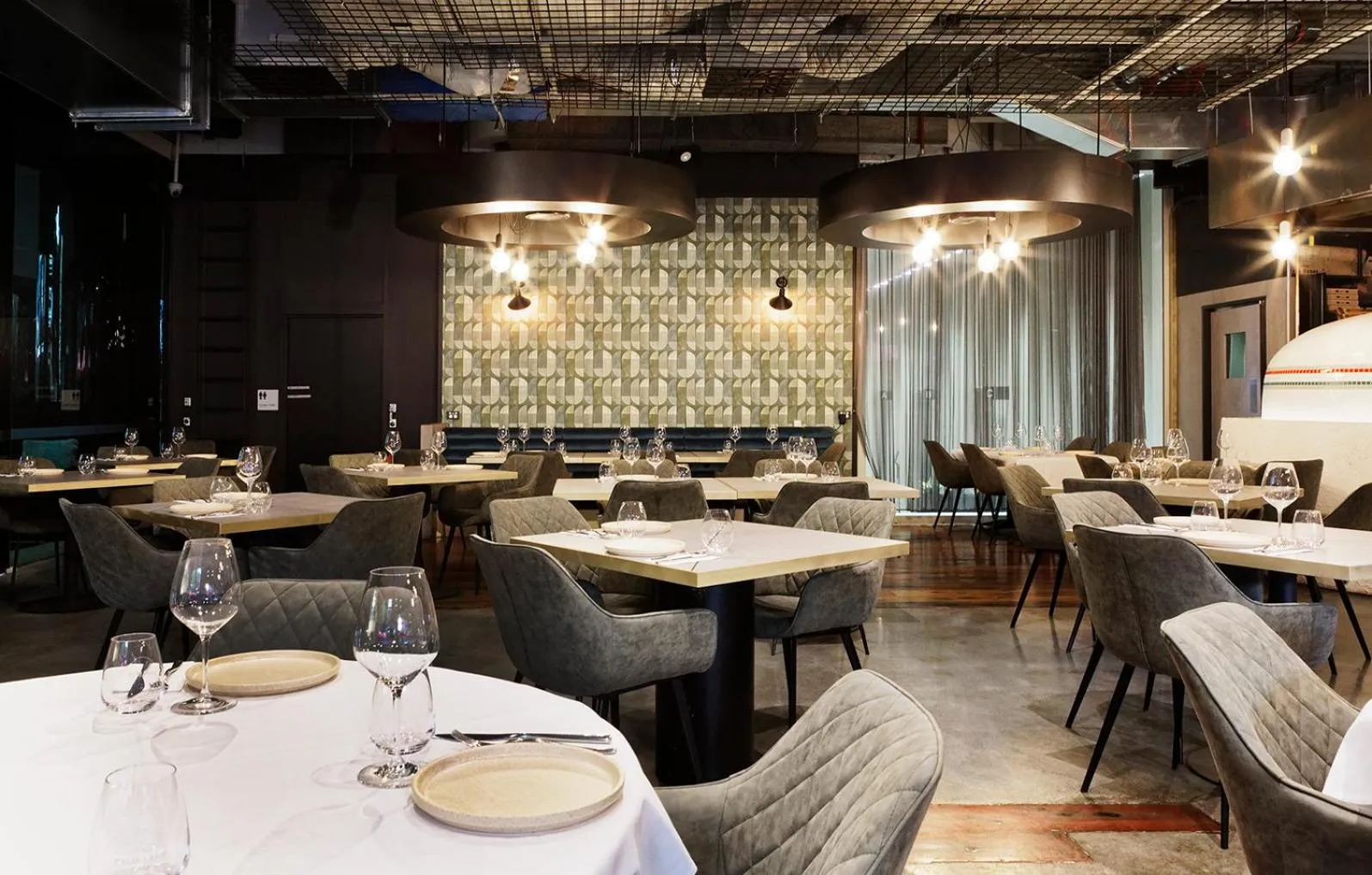 Restaurant/places to eat in Alpha Mosaic Hotel Fortitude Valley Brisbane