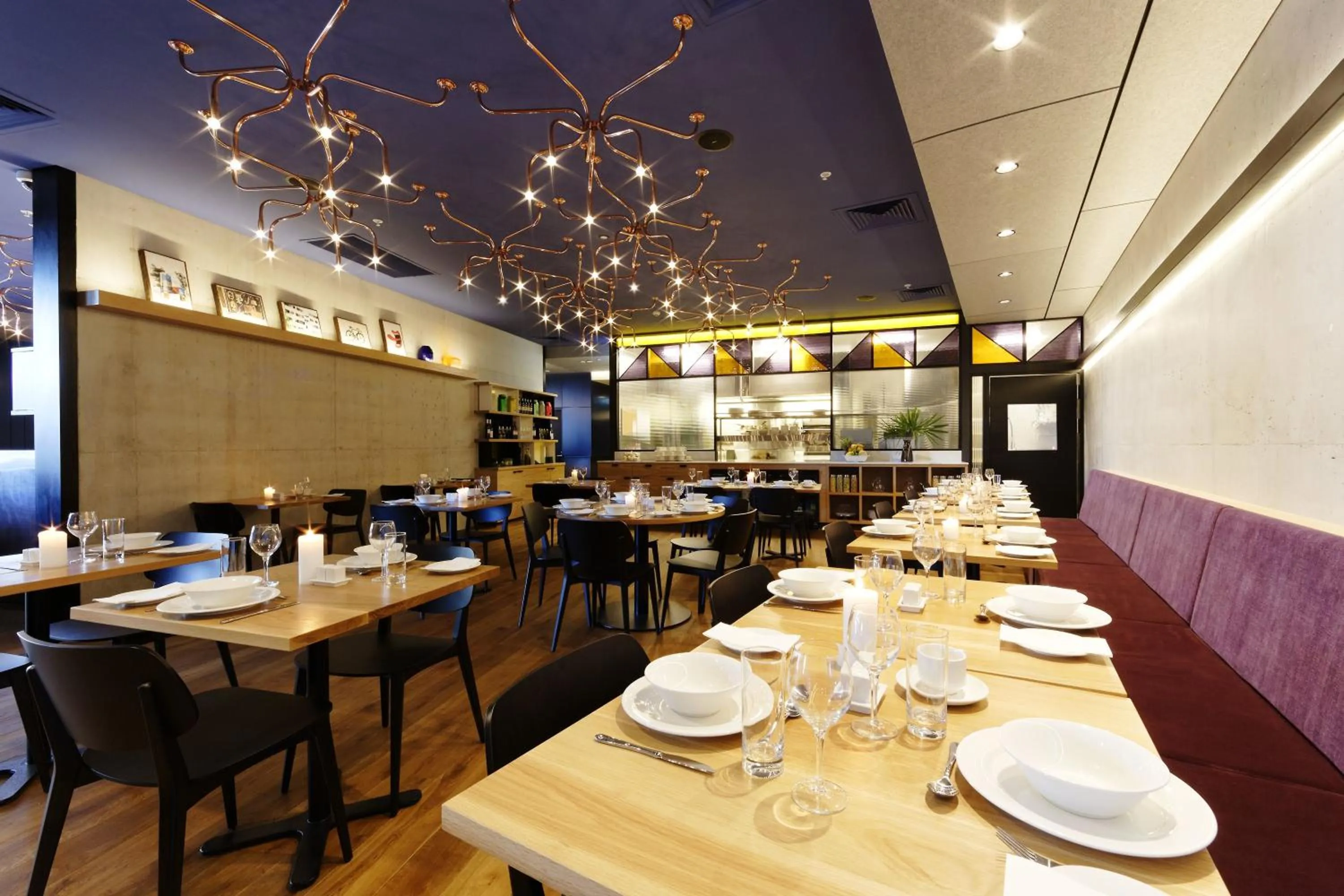 Restaurant/places to eat in Alpha Mosaic Hotel Fortitude Valley Brisbane