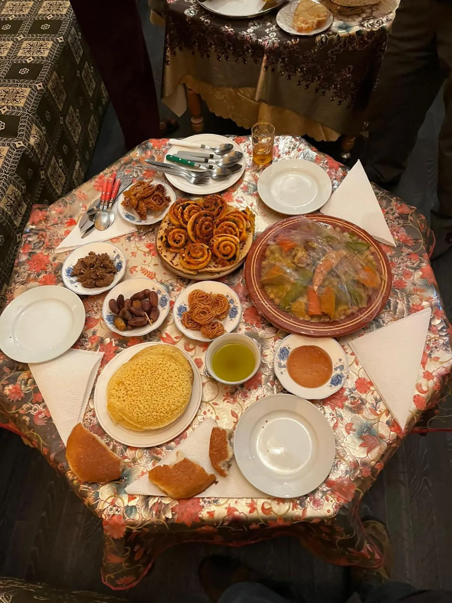 Breakfast in auberge restau tombouctou