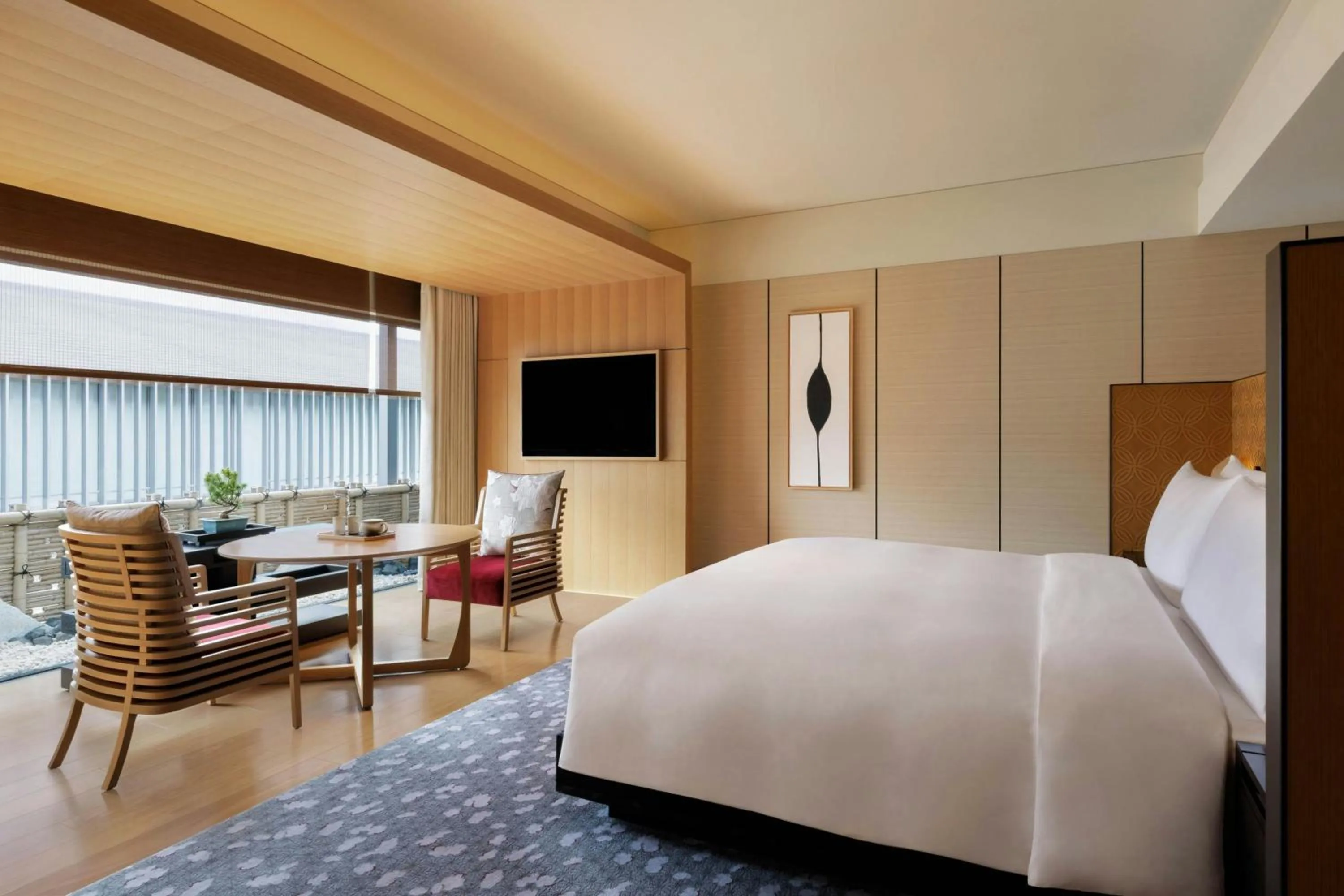 Bedroom, Bed in The Ritz-Carlton Kyoto