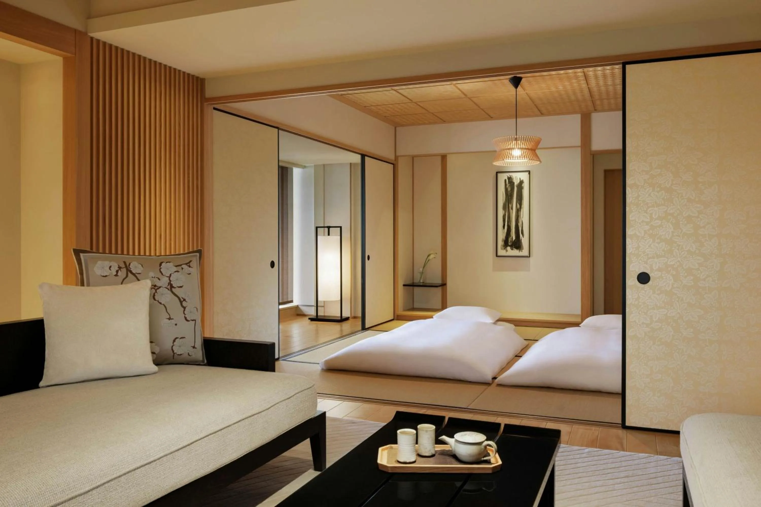 Bedroom, Bed in The Ritz-Carlton Kyoto