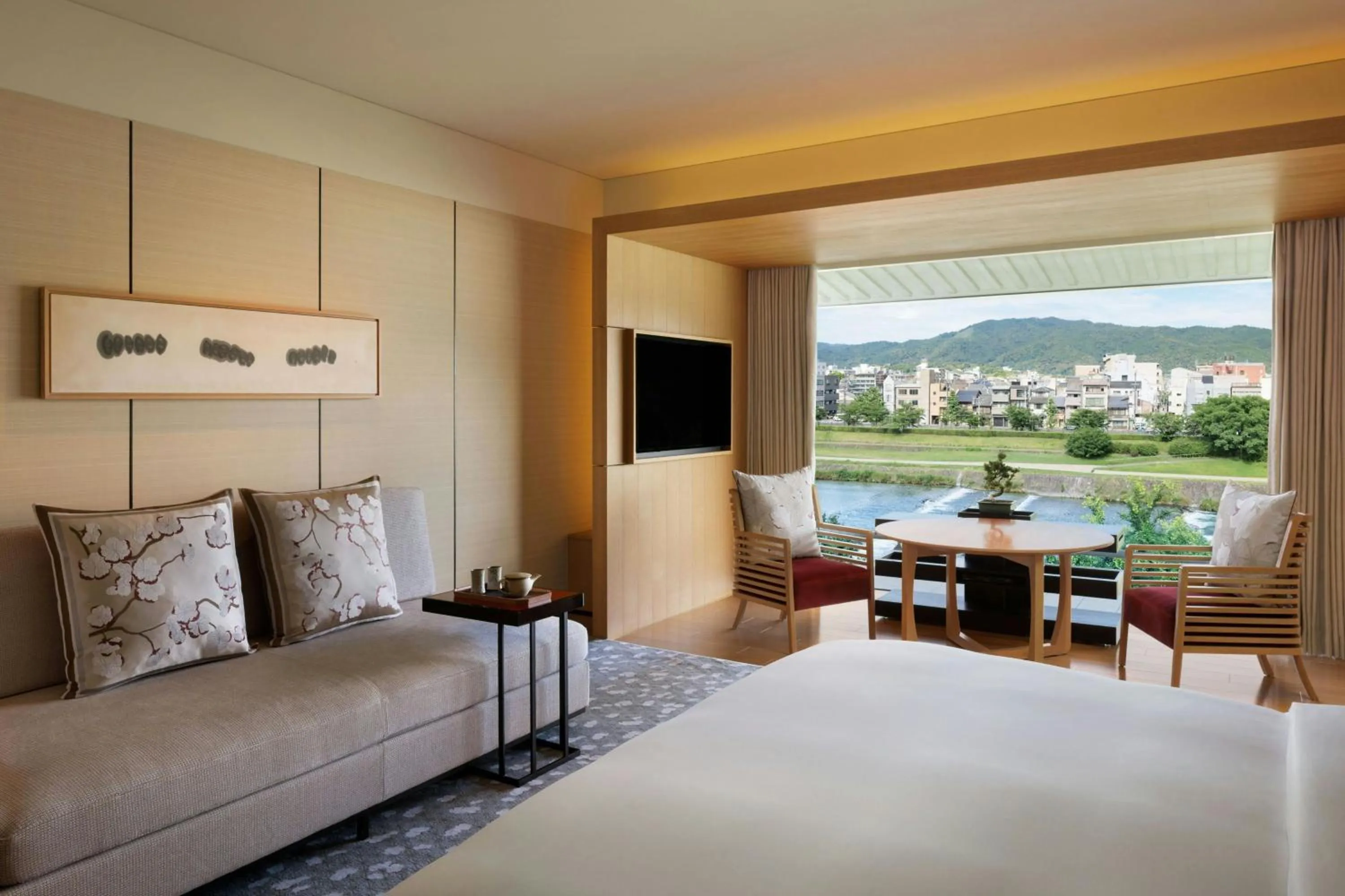 Bedroom, Bed in The Ritz-Carlton Kyoto