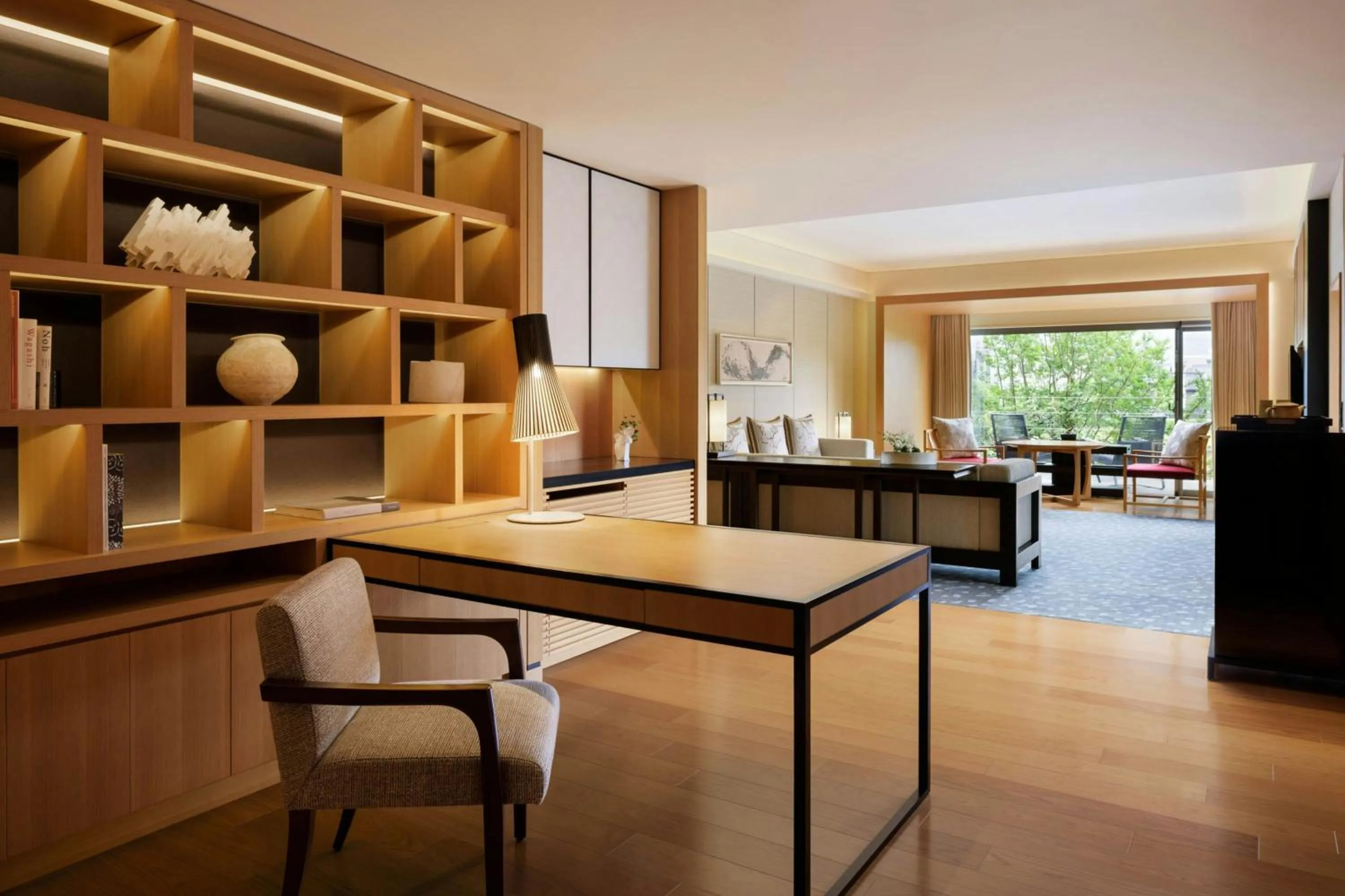 Living room in The Ritz-Carlton Kyoto