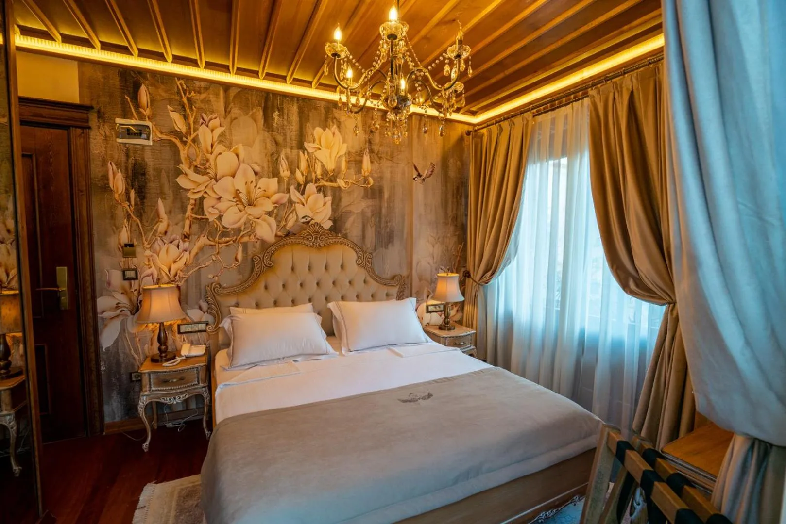 Bed in CUNDA BARADİEL Hotel