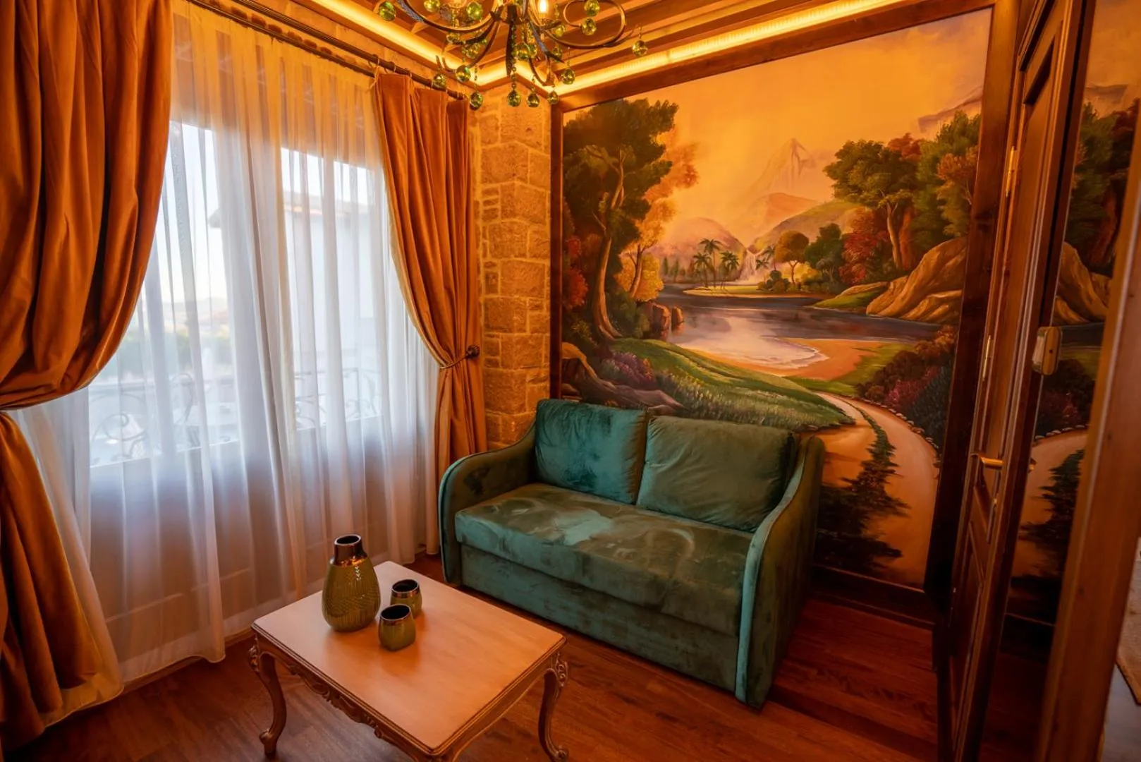 Living room in CUNDA BARADİEL Hotel