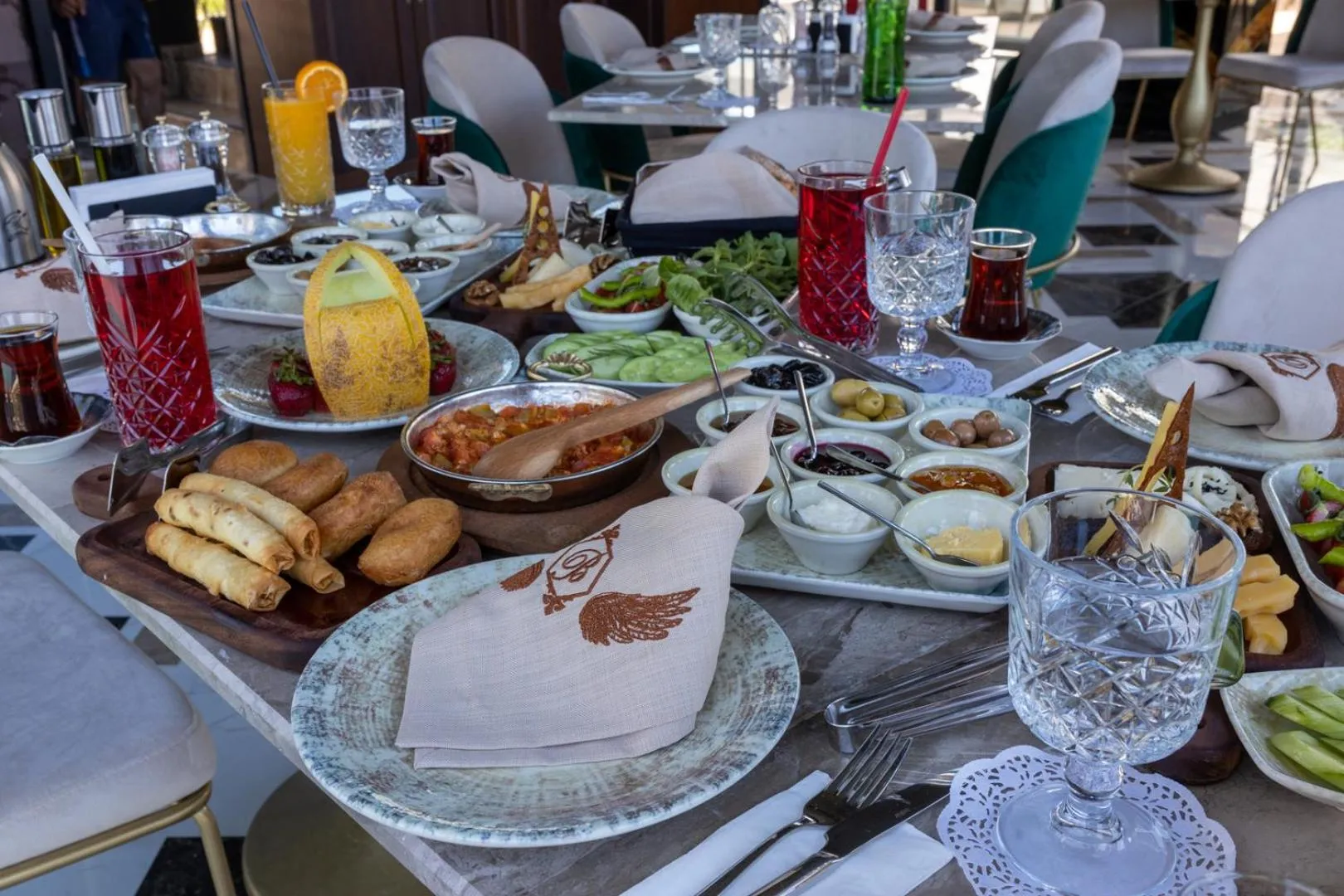 Breakfast in CUNDA BARADİEL Hotel