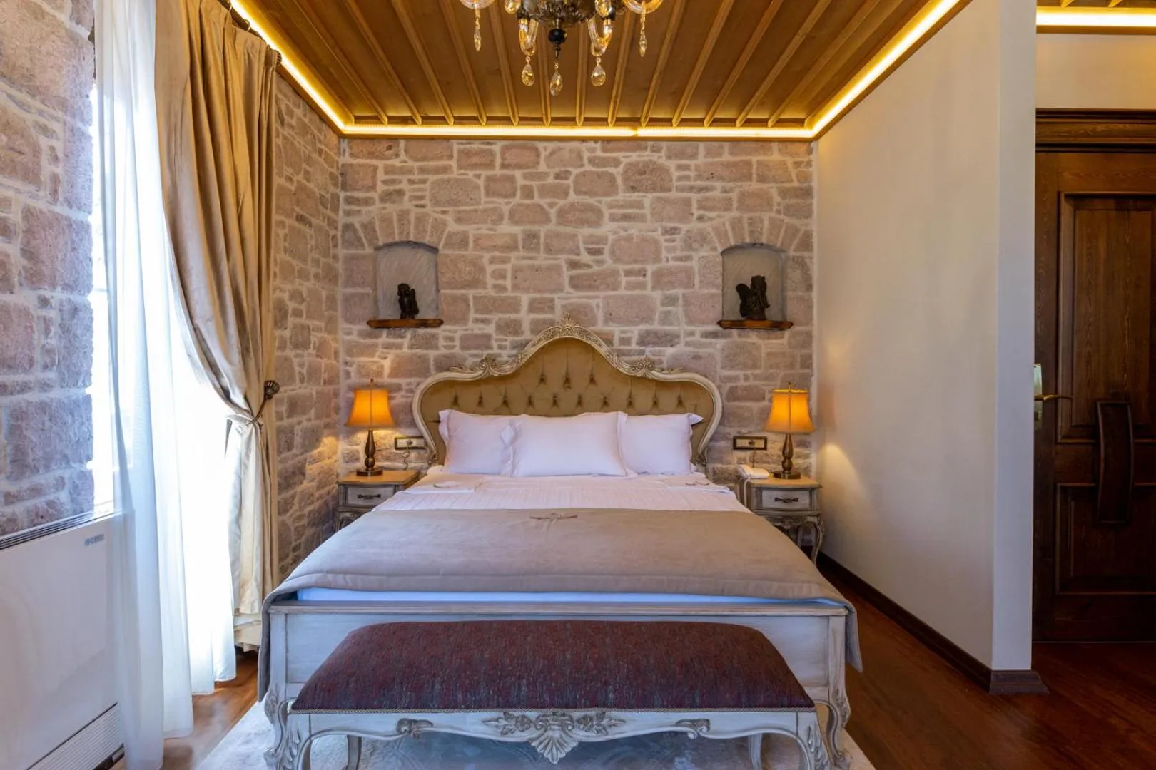 Bed in CUNDA BARADİEL Hotel