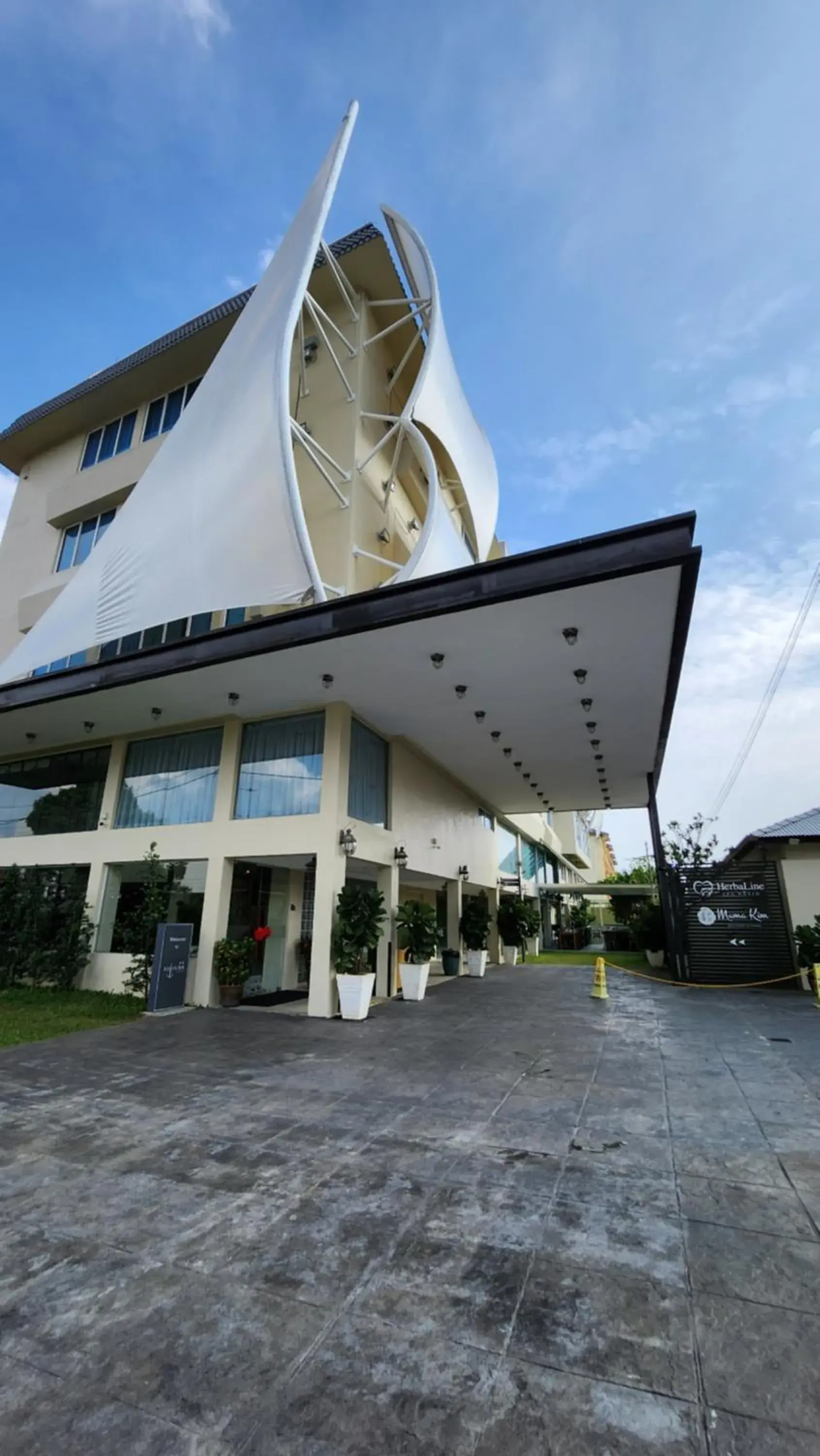 Property building in Sojourn Spa Hotel Melaka Property building in Sojourn Spa Hotel Melaka