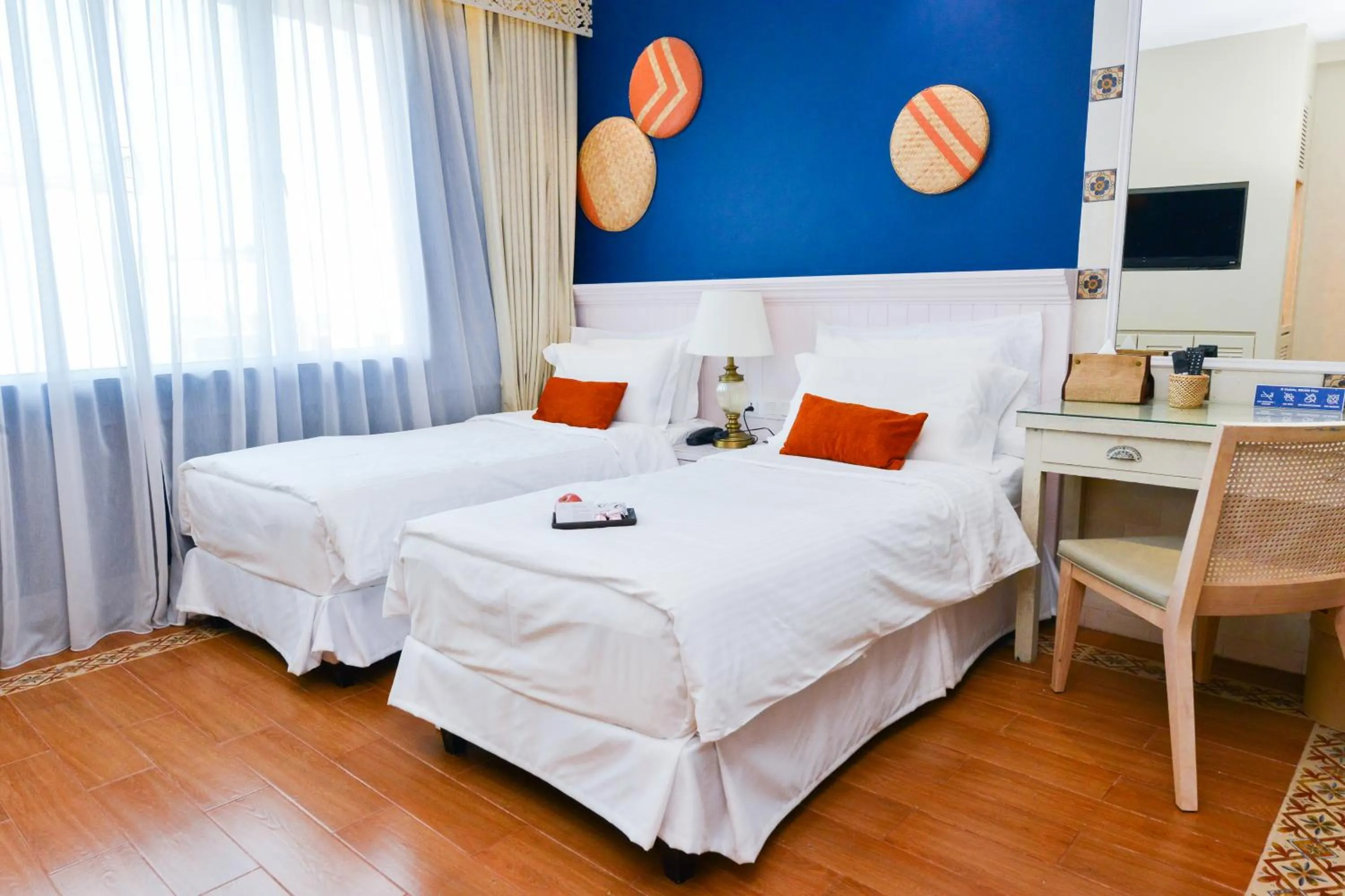 Bed in Sojourn Spa Hotel Melaka