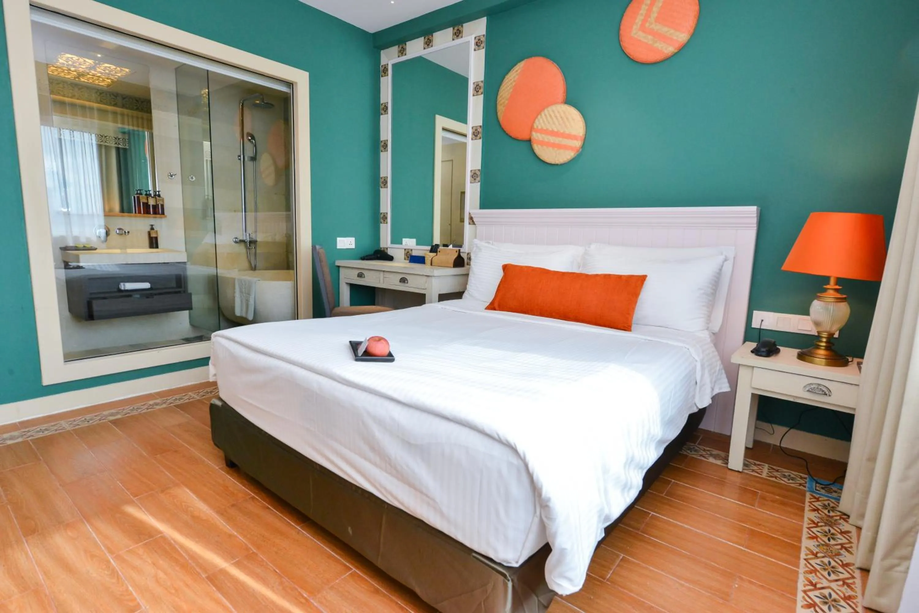 Bed in Sojourn Spa Hotel Melaka