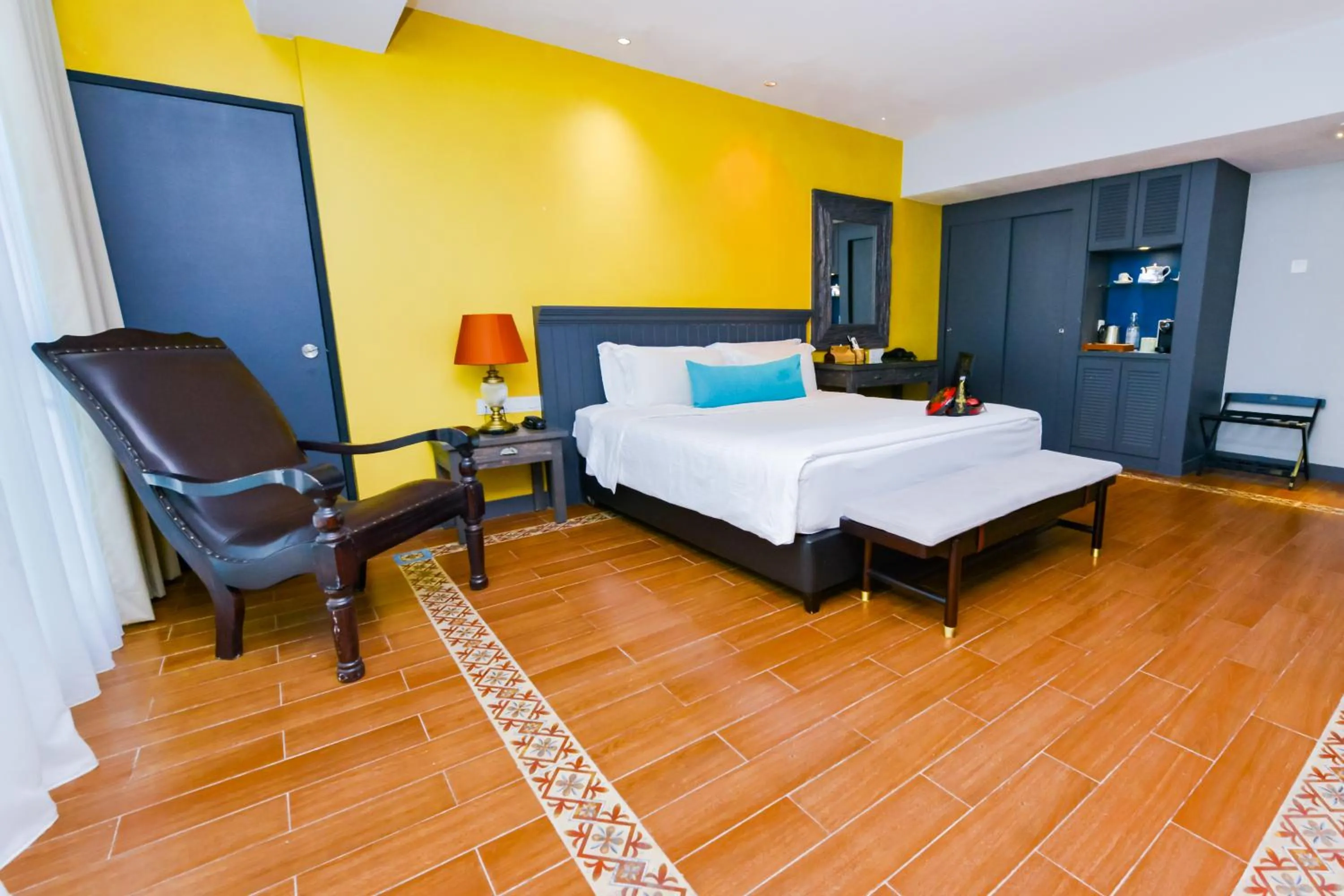 Bed in Sojourn Spa Hotel Melaka