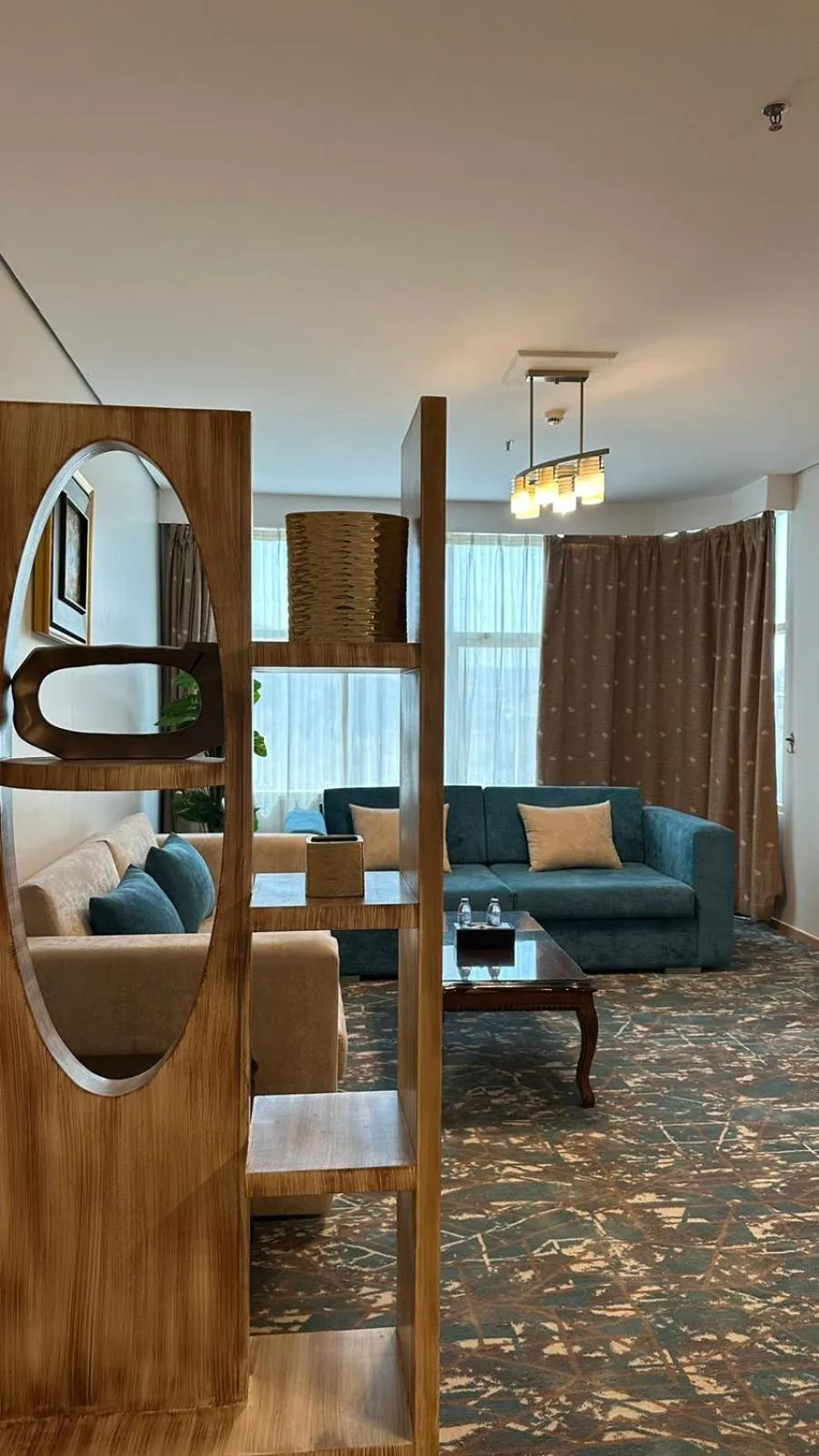 Living room, Bed in Sadeem Al Fajr Hotel Suites