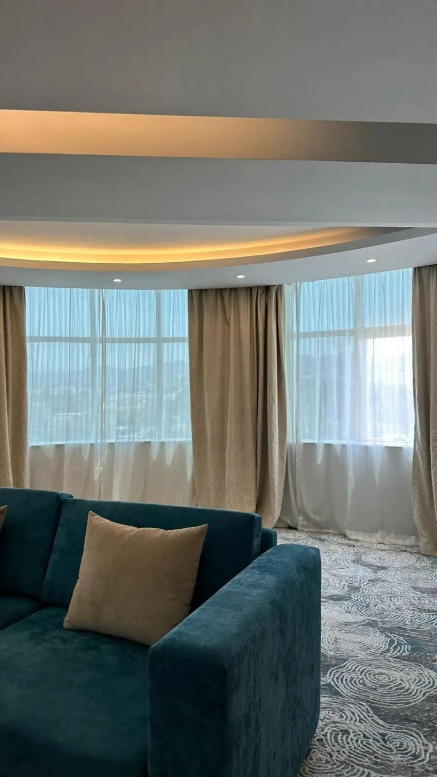 Living room in Sadeem Al Fajr Hotel Suites