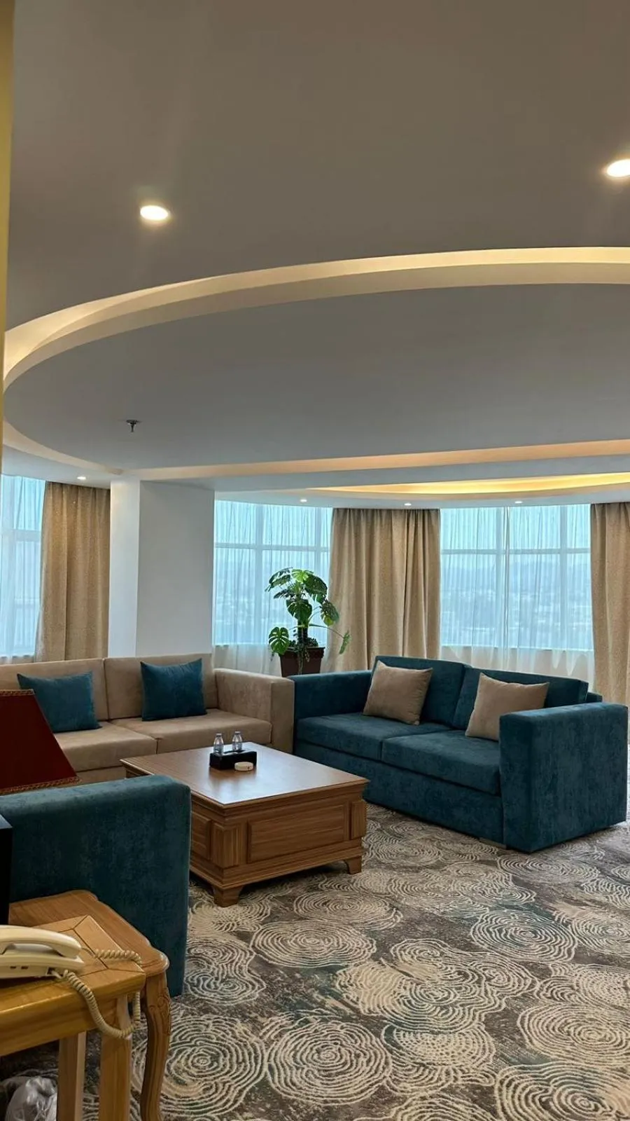 Living room in Sadeem Al Fajr Hotel Suites