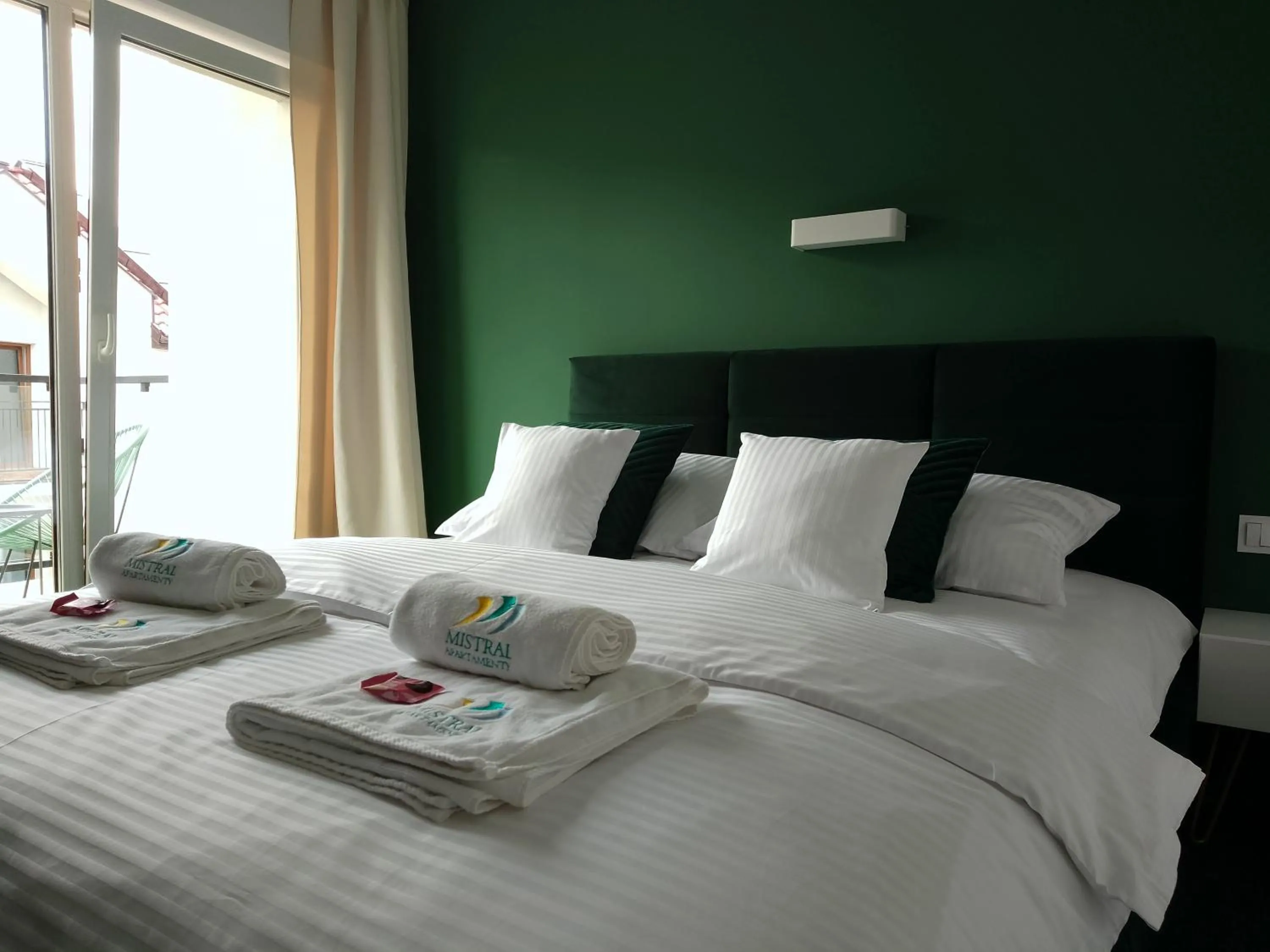 Bed in Apartamenty Mistral