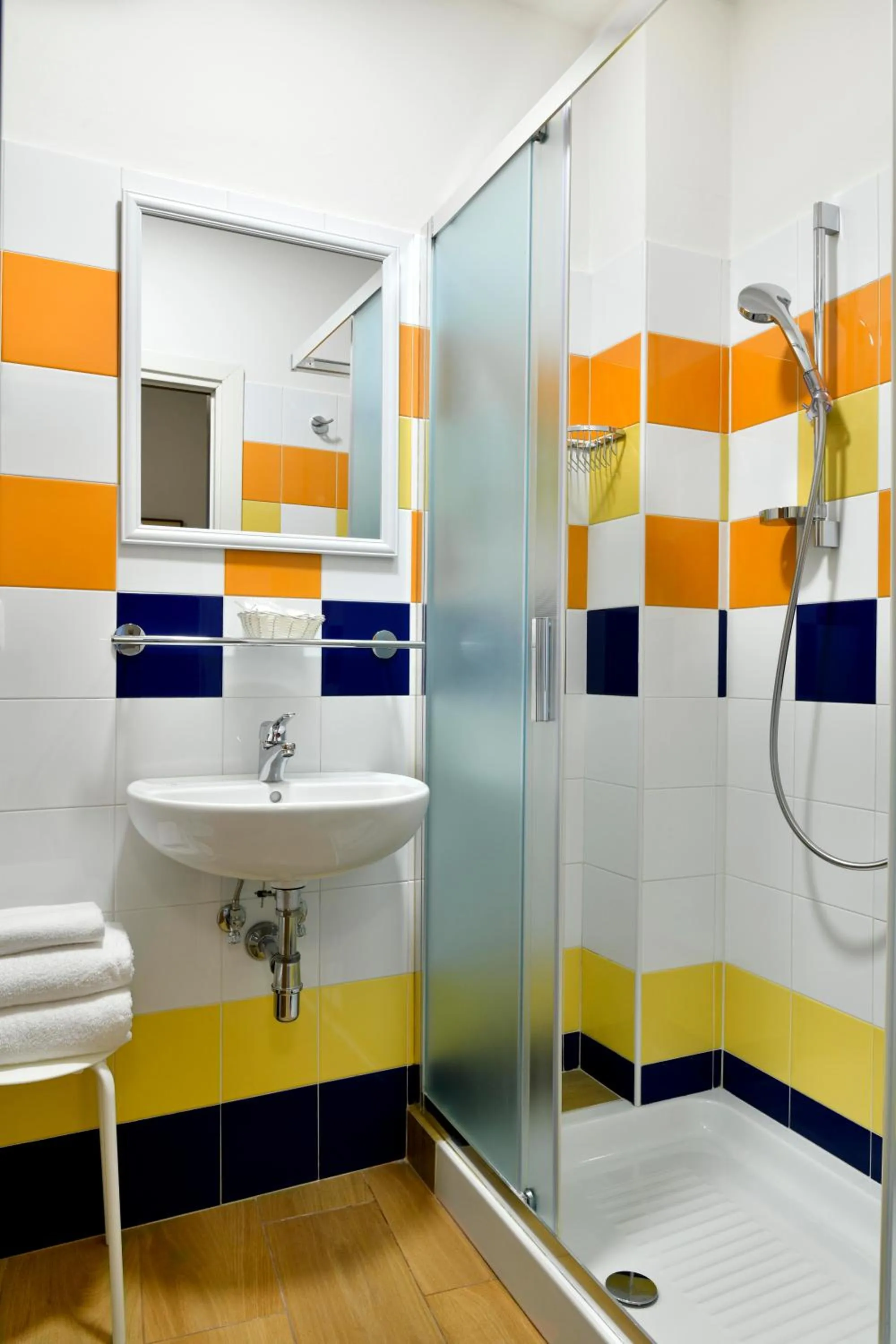 Bathroom in Hotel Nuova Italia