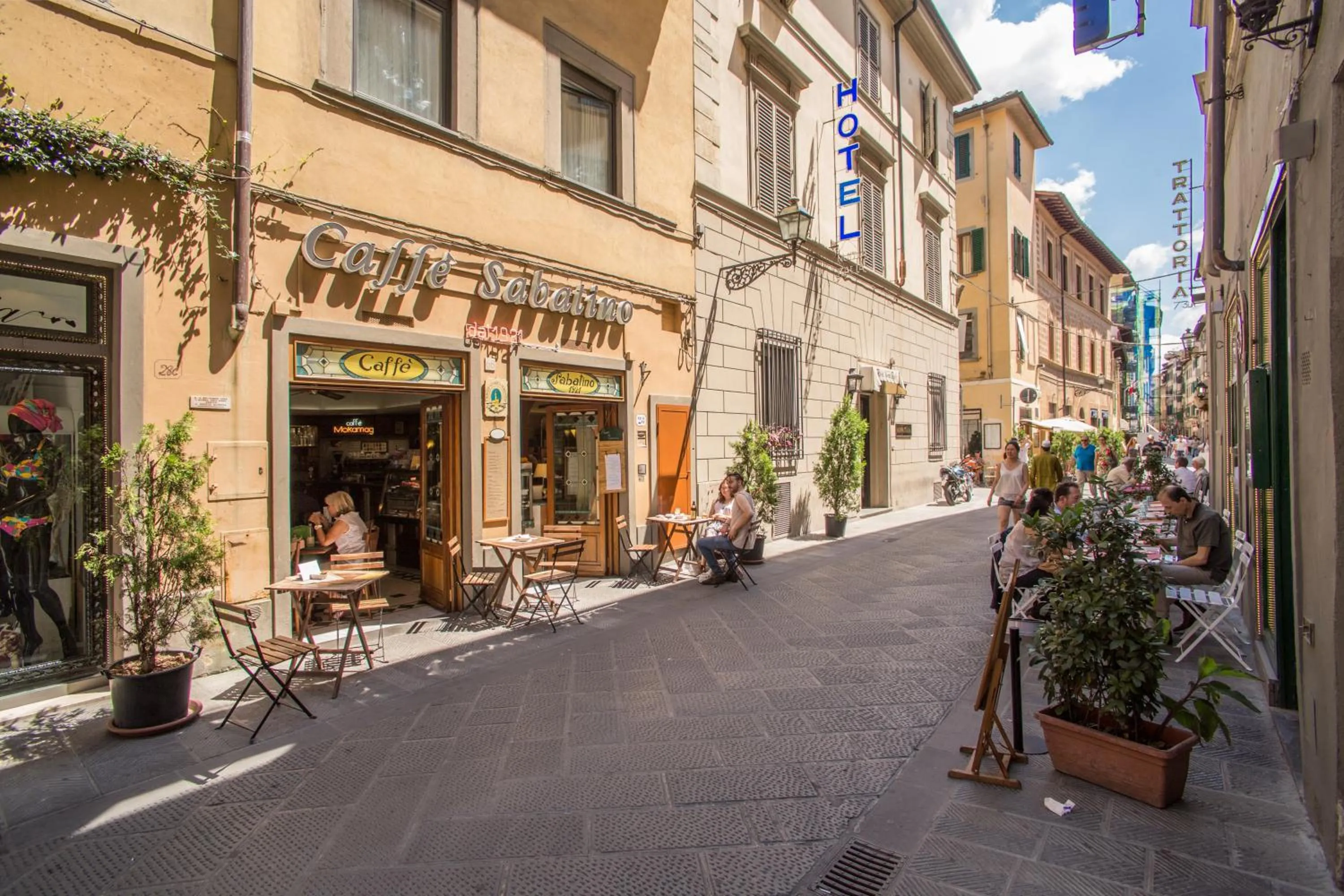 Facade/entrance in Hotel Nuova Italia