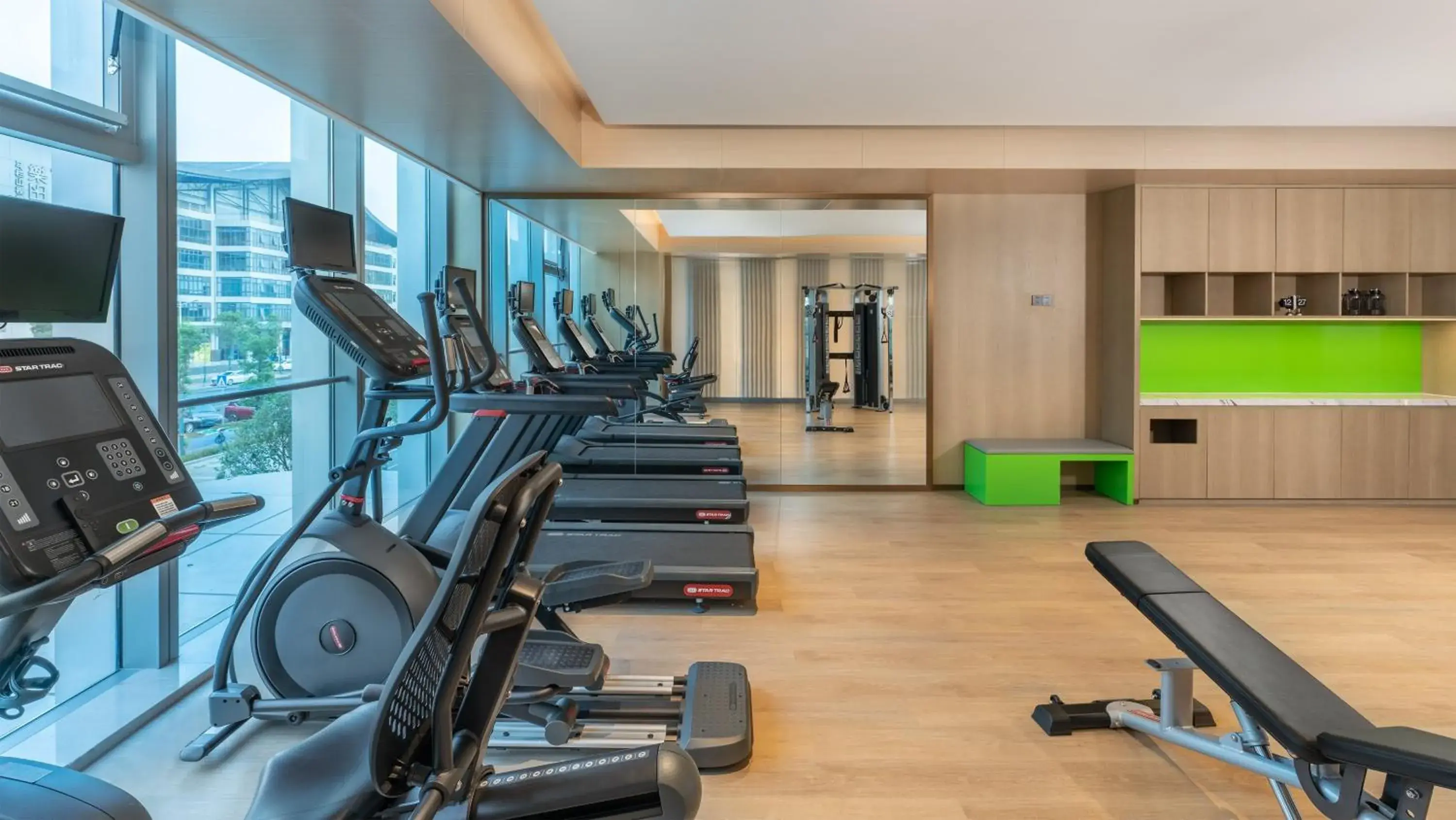 Fitness centre/facilities in Holiday Inn Changsha Malanshan by IHG Fitness centre/facilities in Holiday Inn Changsha Malanshan by IHG