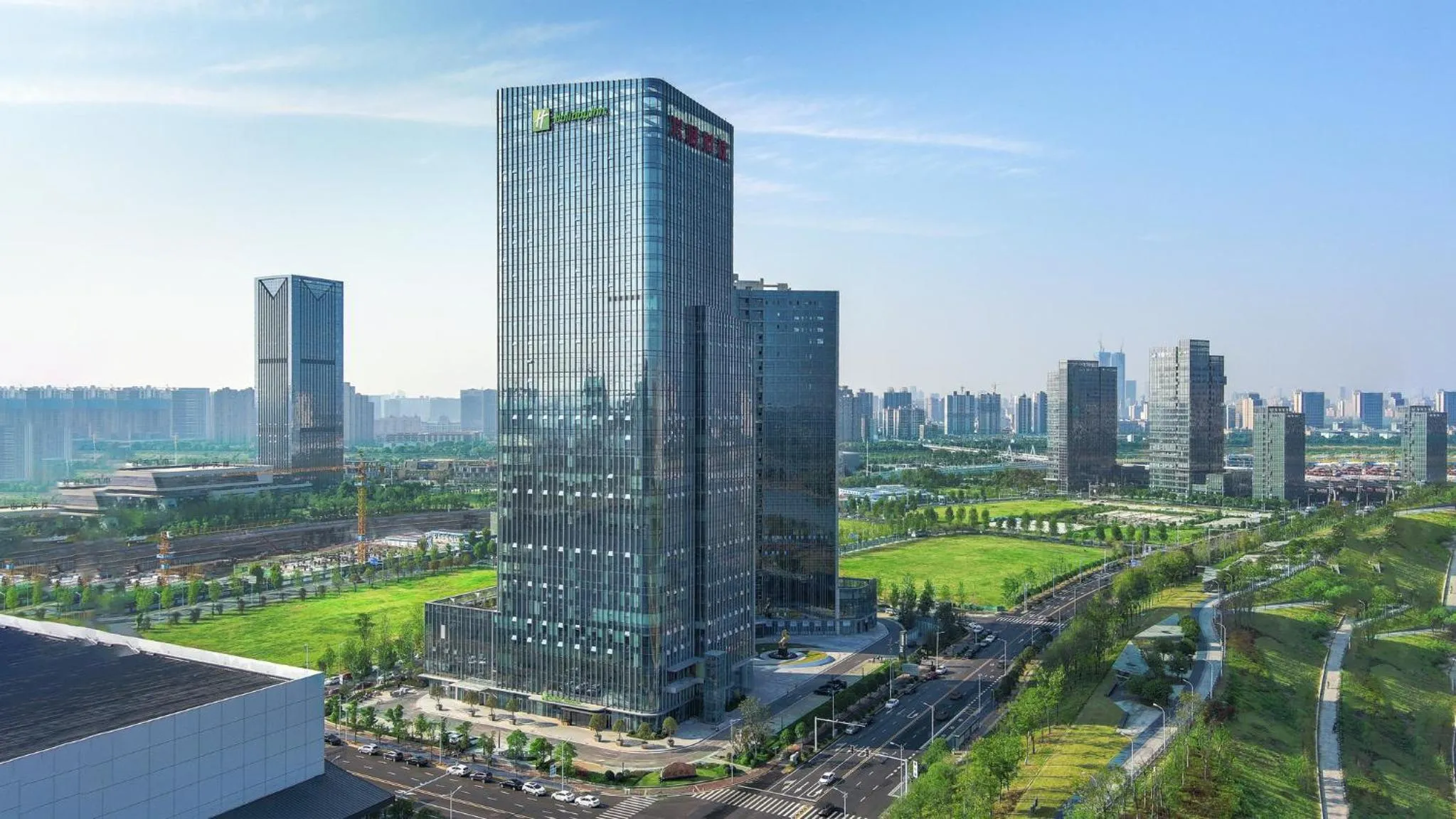Property building in Holiday Inn Changsha Malanshan by IHG