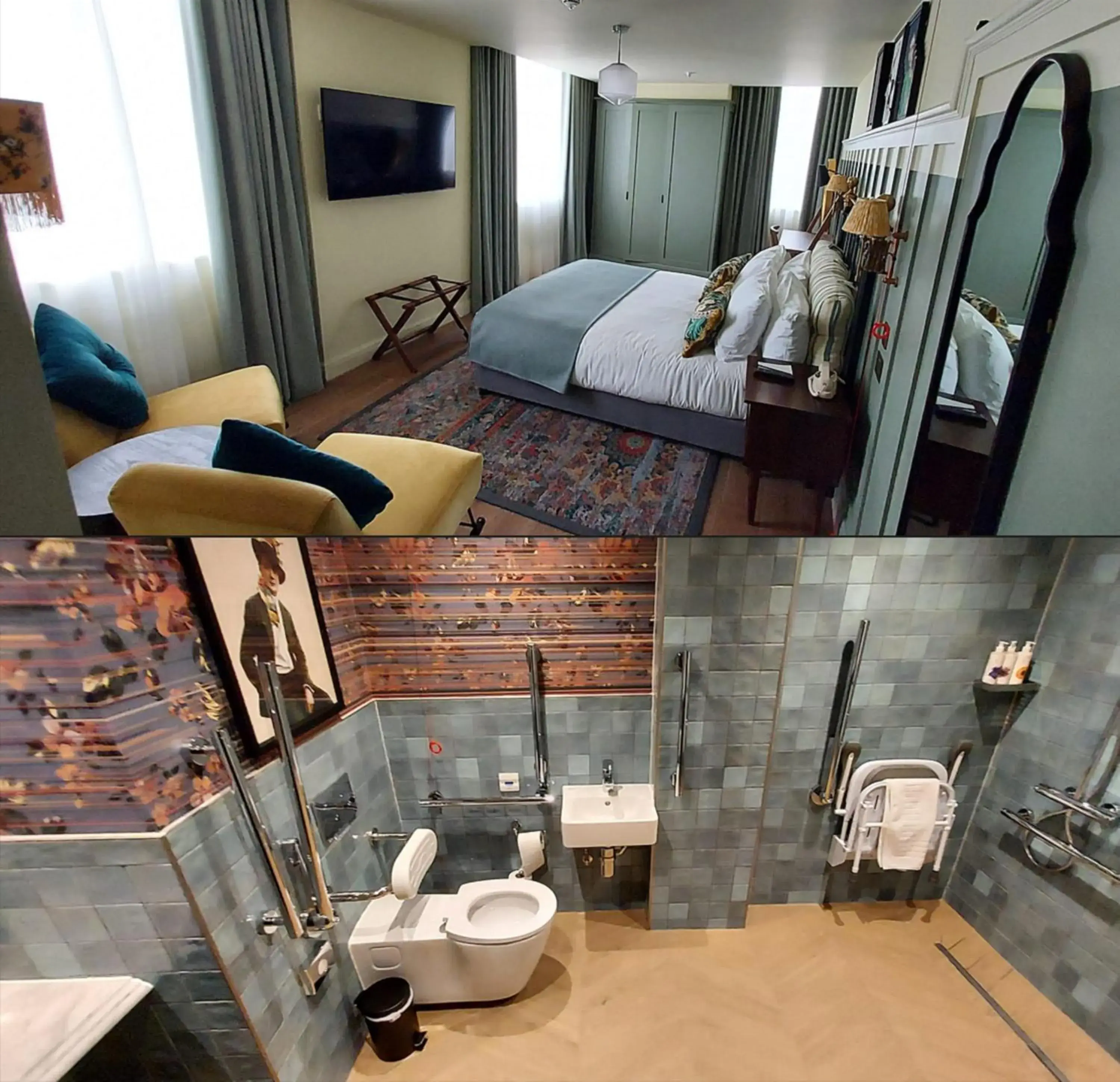 Bathroom in Hotel Indigo - Exeter by IHG Bathroom in Hotel Indigo - Exeter by IHG