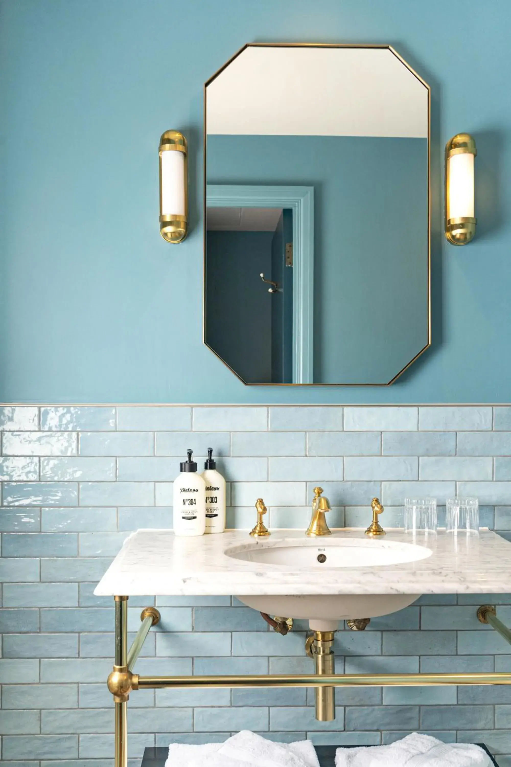 Bathroom in Hotel Indigo - Exeter by IHG Bathroom in Hotel Indigo - Exeter by IHG