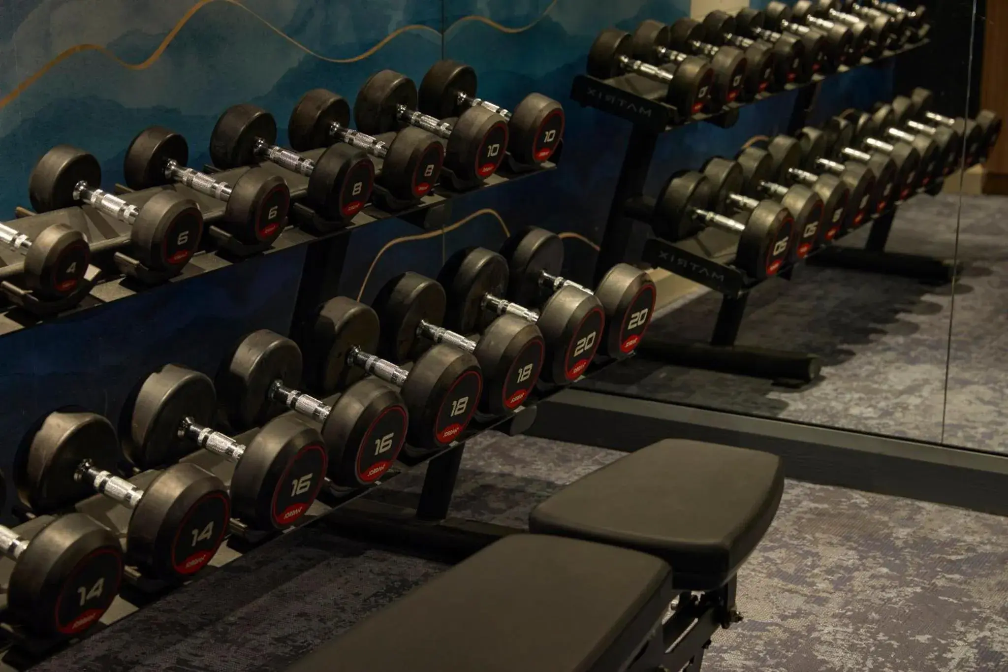 Fitness centre/facilities in Hotel Indigo - Exeter by IHG Fitness centre/facilities in Hotel Indigo - Exeter by IHG