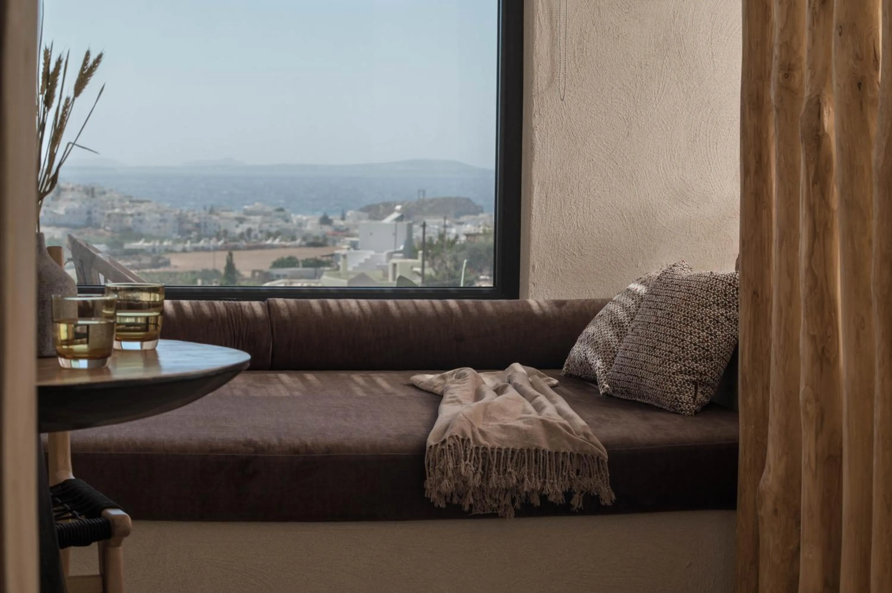 Living room in Opuntia Suites