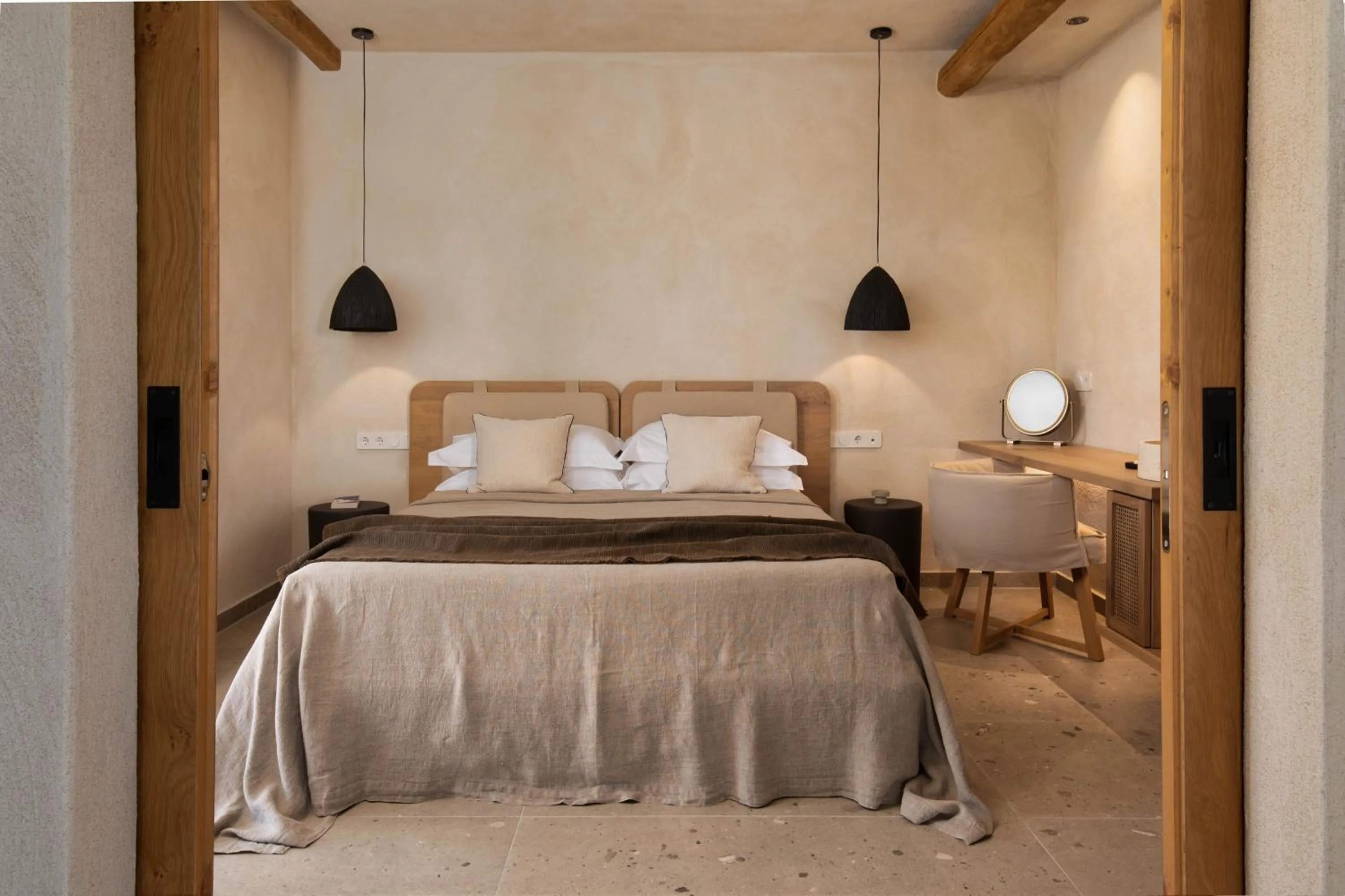 Bedroom, Bed in Opuntia Suites