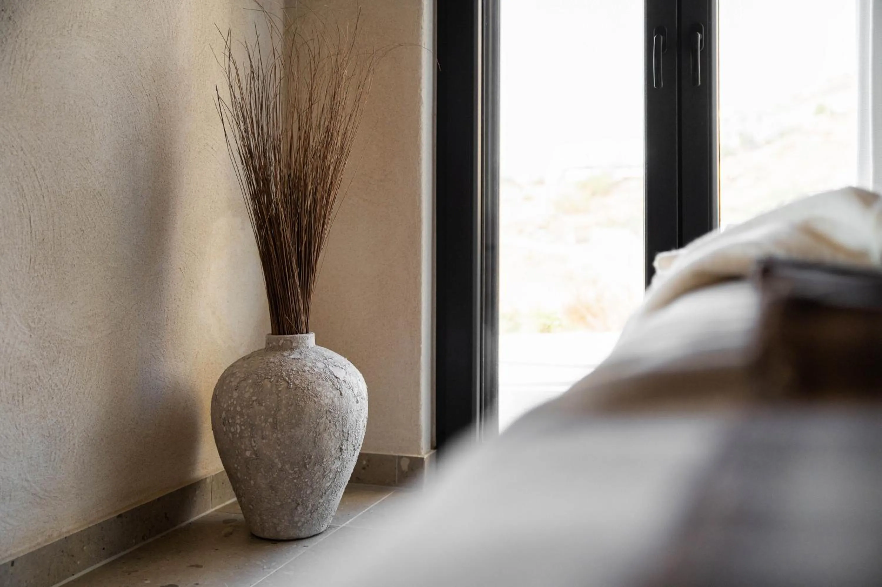 Decorative detail, Bed in Opuntia Suites