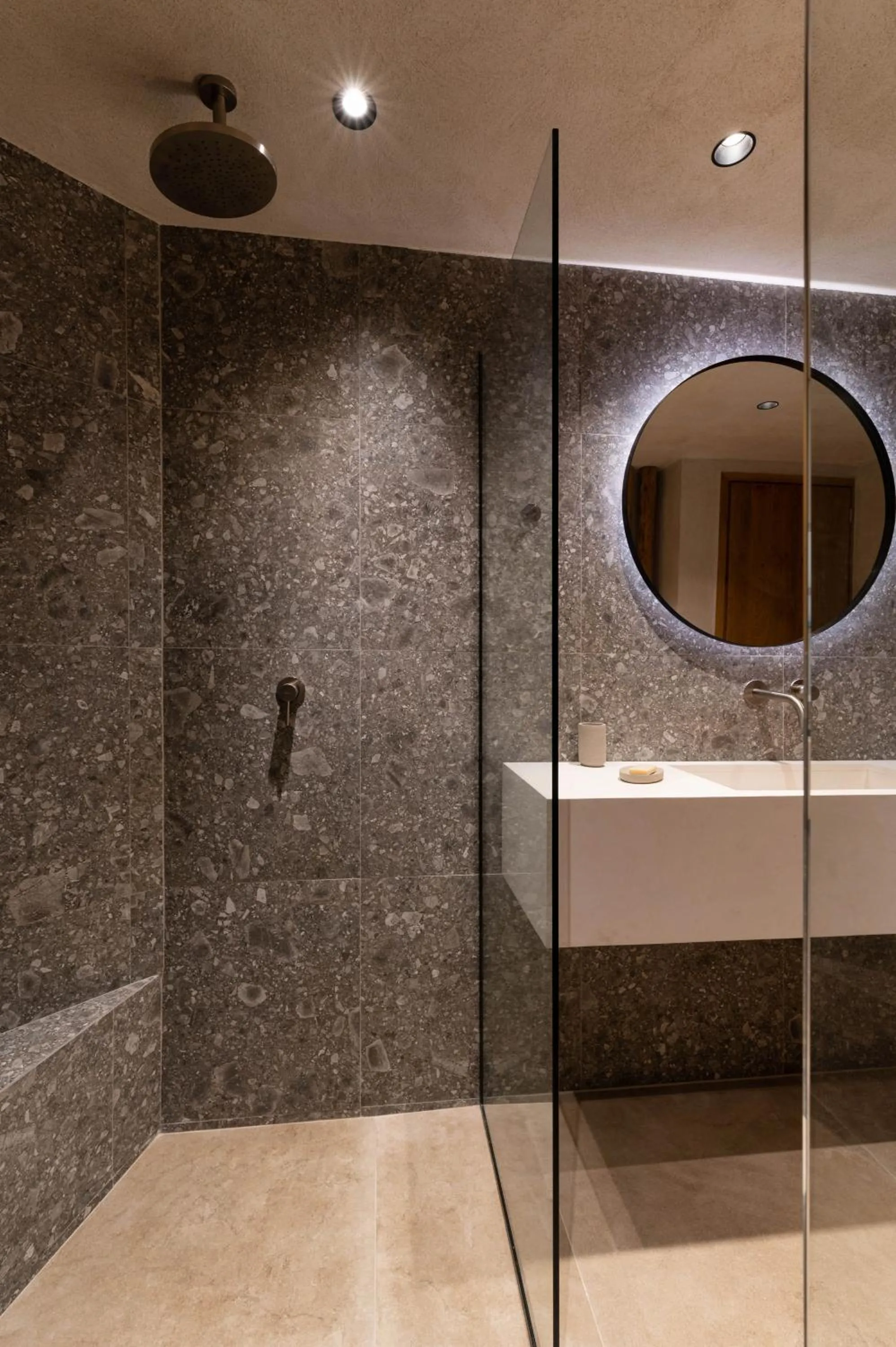 Shower in Opuntia Suites